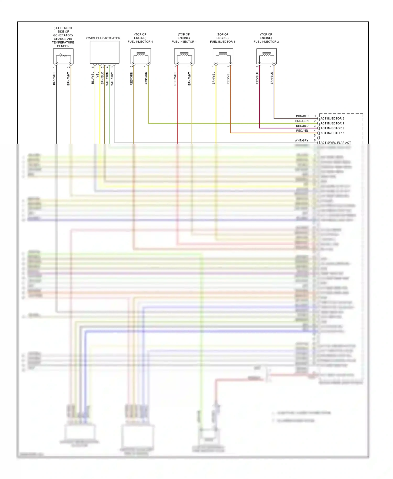 BMW 3 series GT F34 (2011-2016) blu wiring diagram  (90 of 154)
