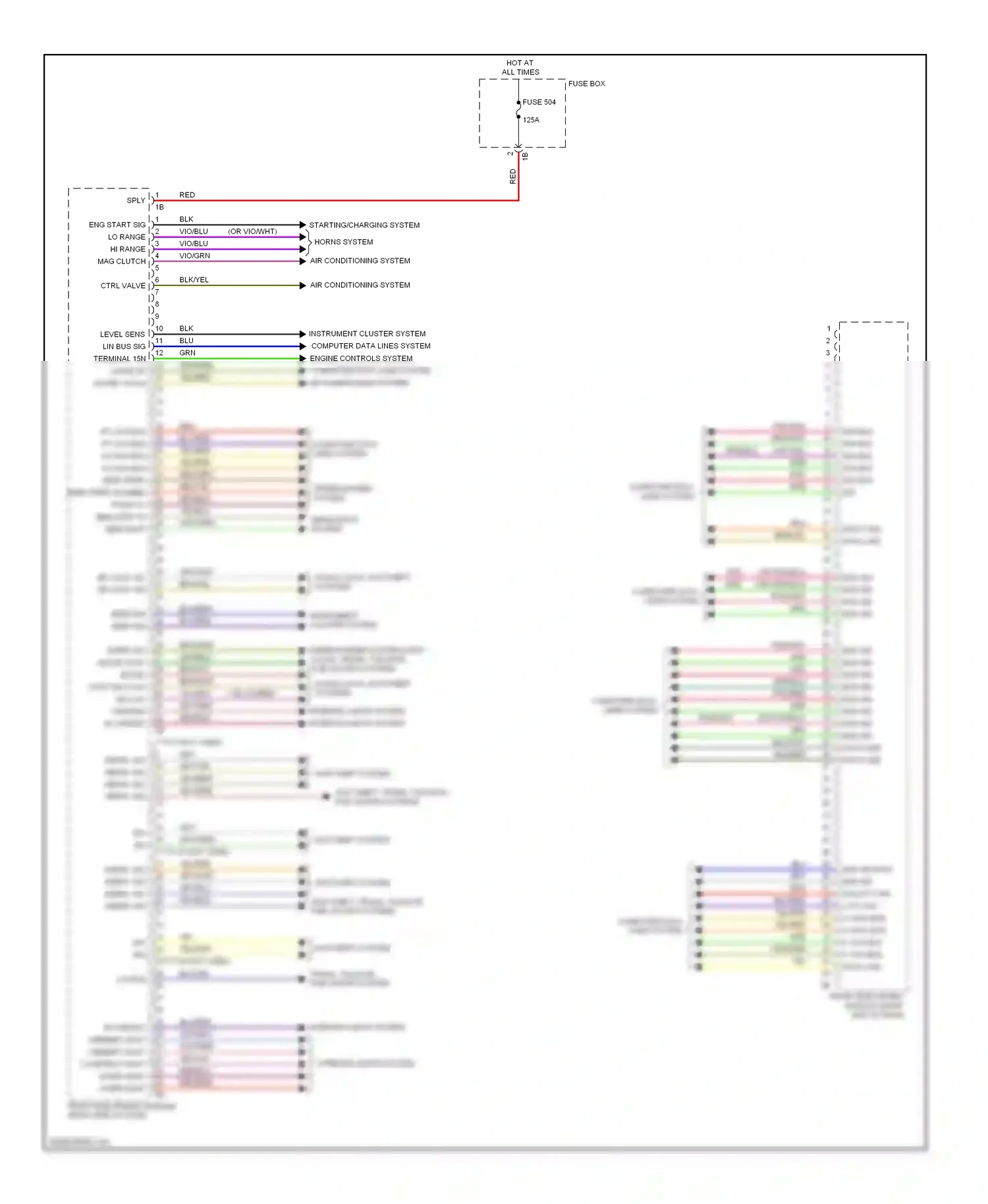 BMW 3 series GT F34 (2011-2016) blu/red wiring diagram  (7 of 149)