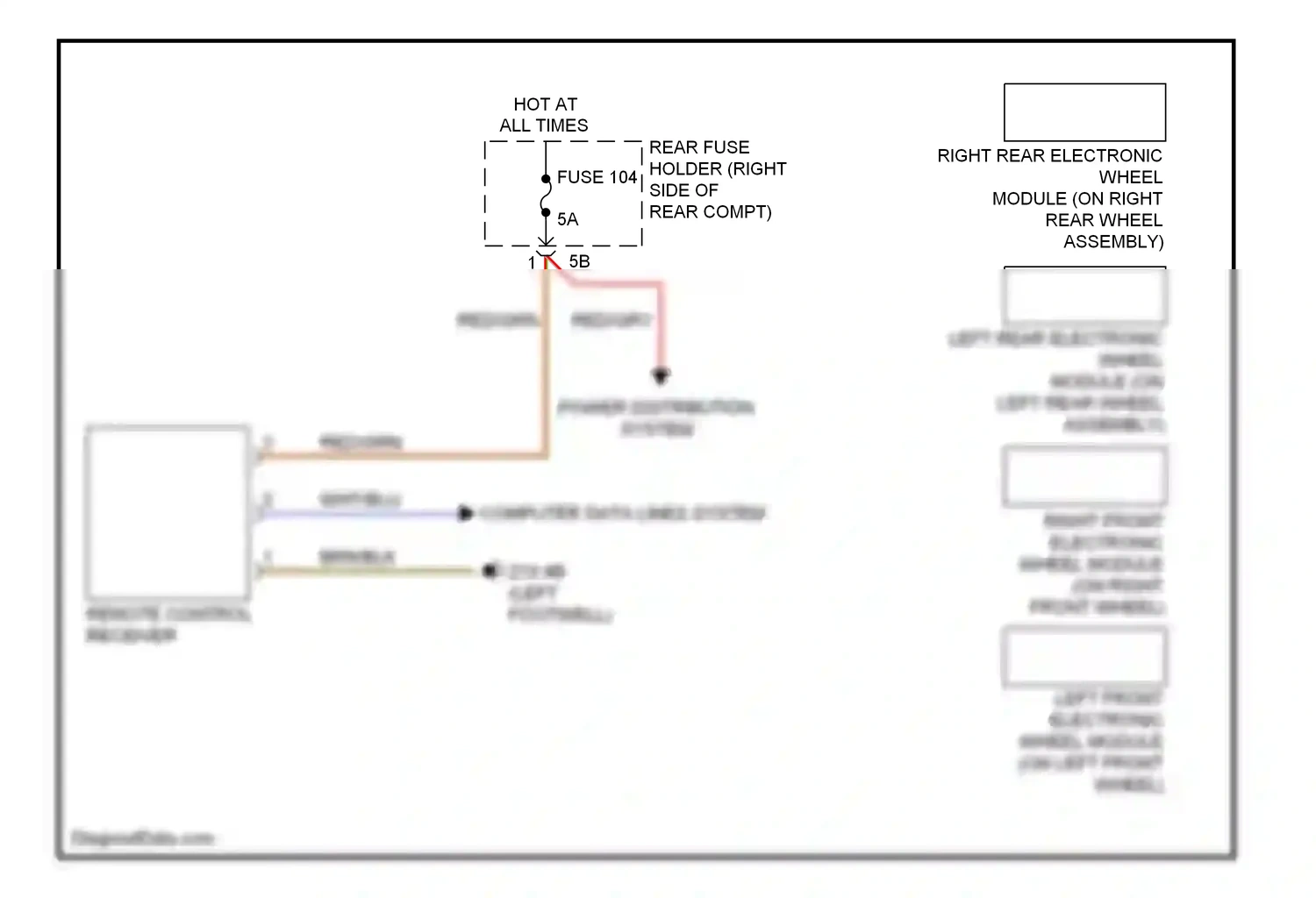 BMW 3 series GT F34 (2011-2016) computer data lines system wiring diagram  (79 of 153)