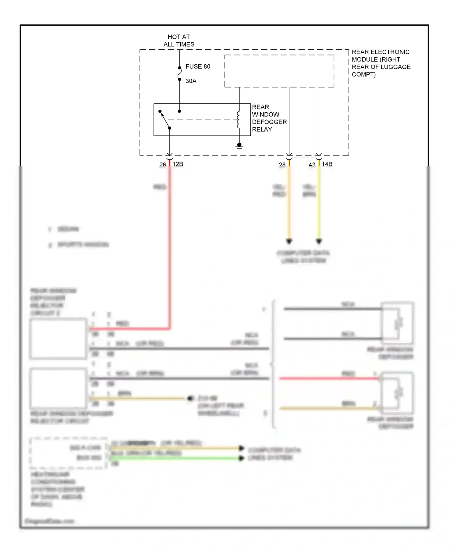 BMW 3 series GT F34 (2011-2016) computer data lines system wiring diagram  (18 of 153)