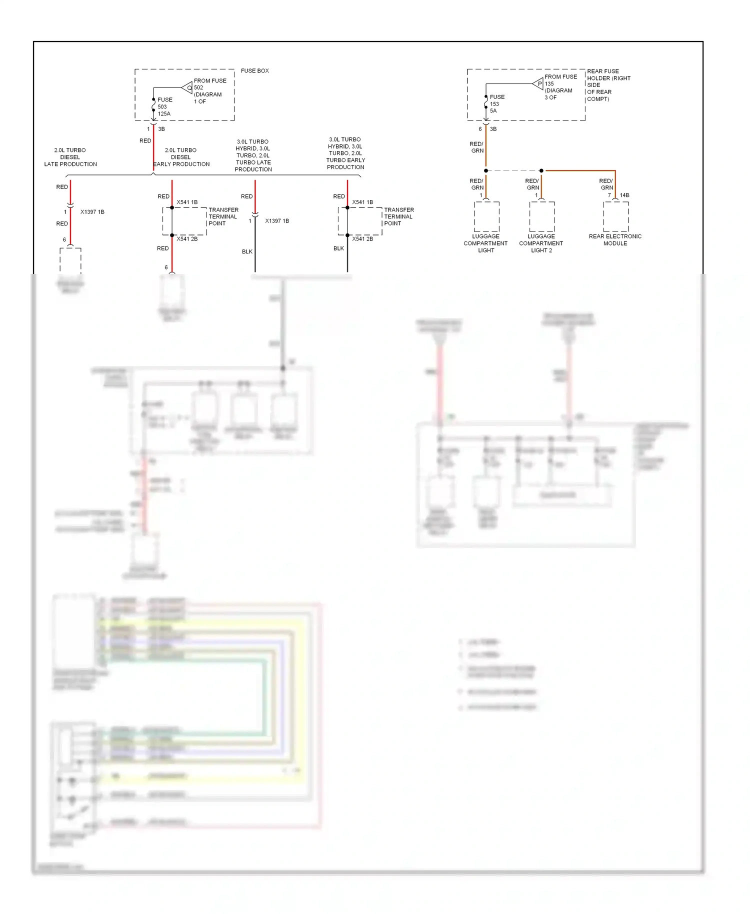 BMW 3 series GT F34 (2011-2016) dde main relay wiring diagram  (1 of 3)