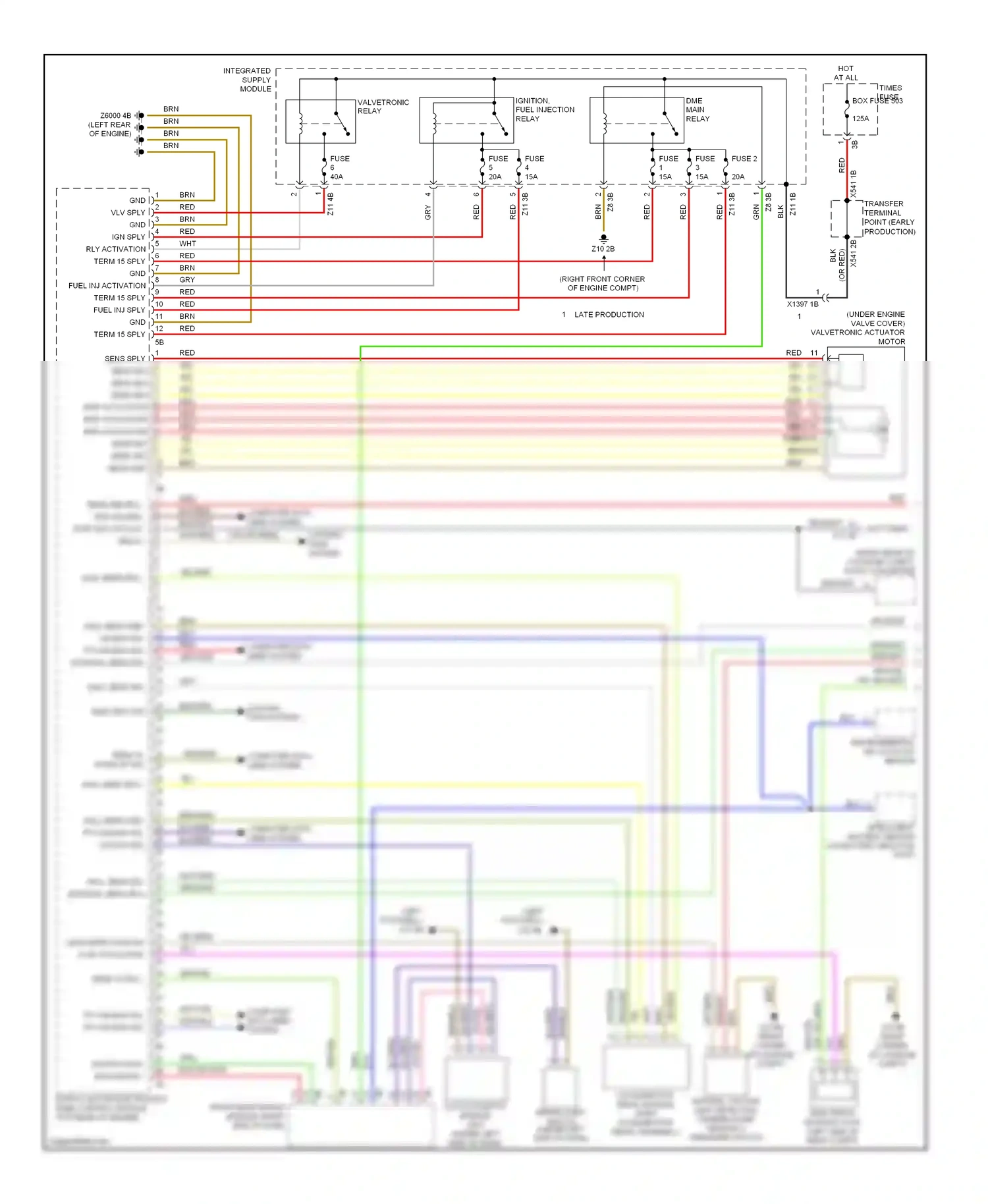 BMW 3 series GT F34 (2011-2016) environmental air catalyst sensor wiring diagram  (4 of 6)