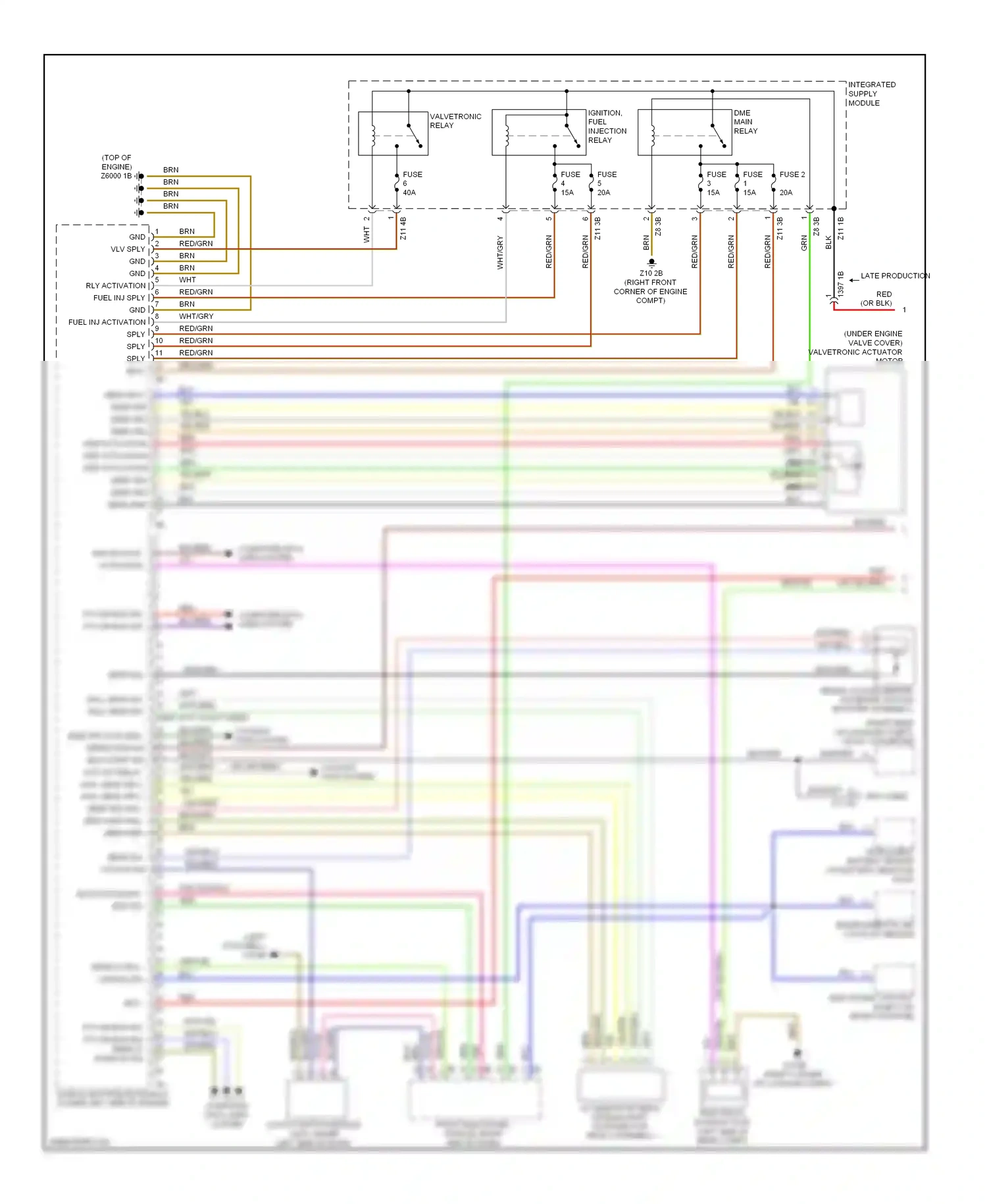BMW 3 series GT F34 (2011-2016) environmental air catalyst sensor wiring diagram  (6 of 6)