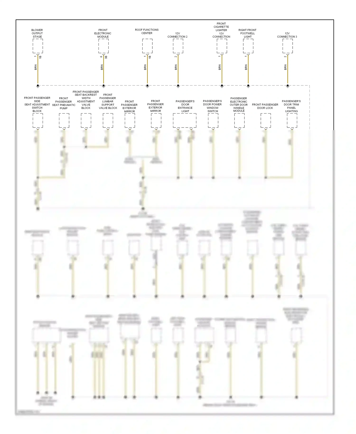 BMW 3 series GT F34 (2011-2016) nca wiring diagram  (4 of 113)