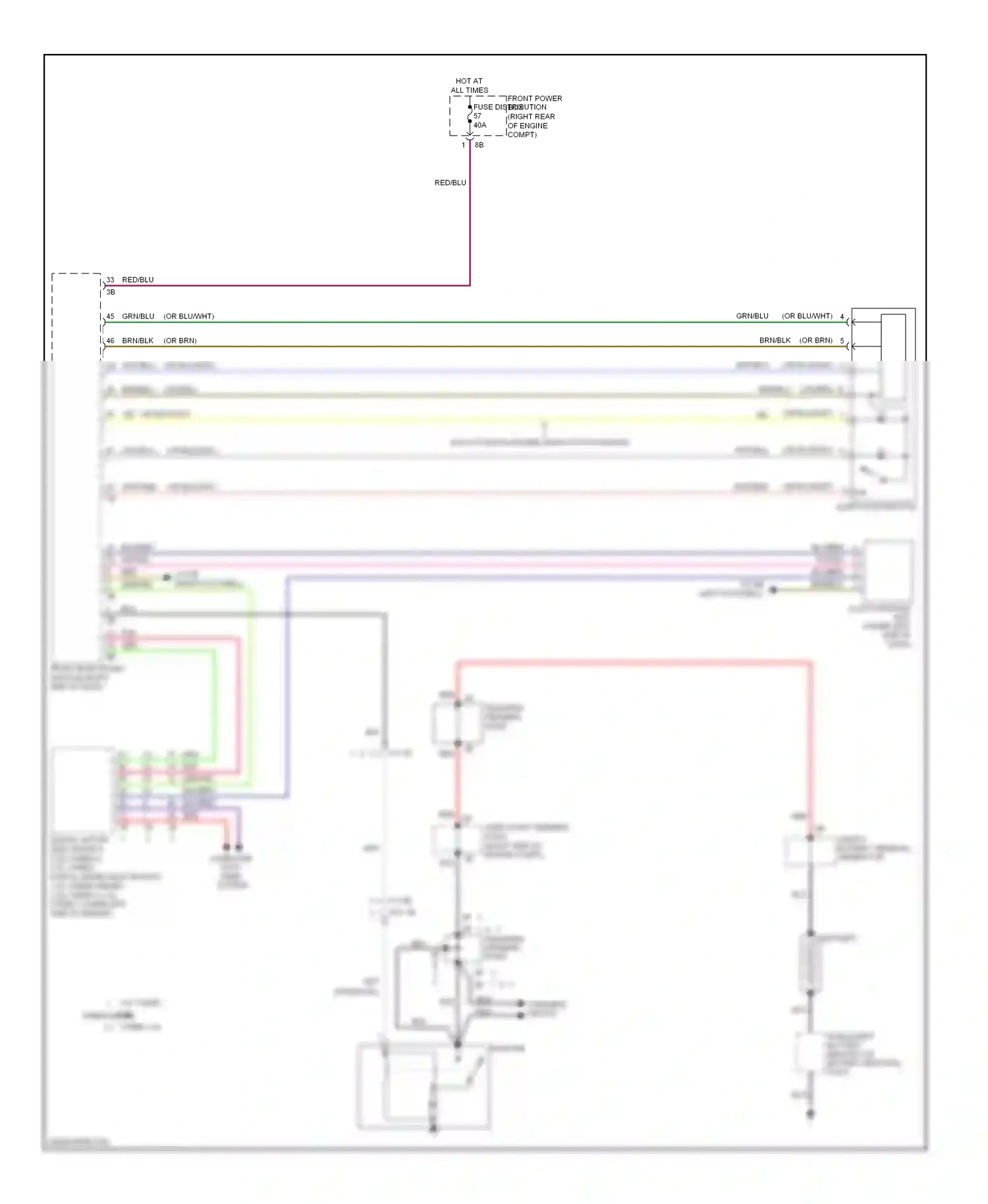 BMW 3 series GT F34 (2011-2016) nca wiring diagram  (61 of 113)