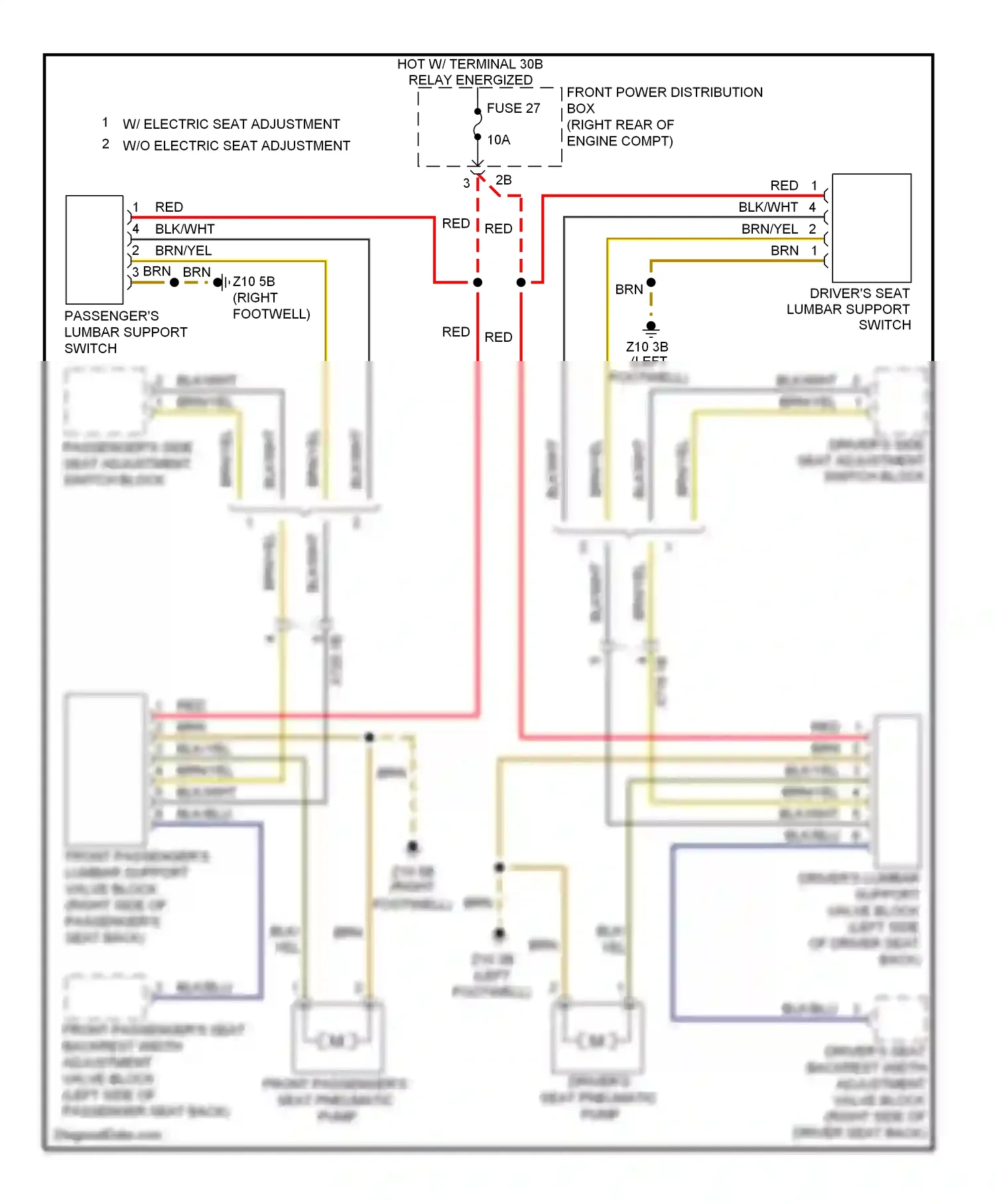 BMW 3 series GT F34 (2011-2016) red wiring diagram  (64 of 177)