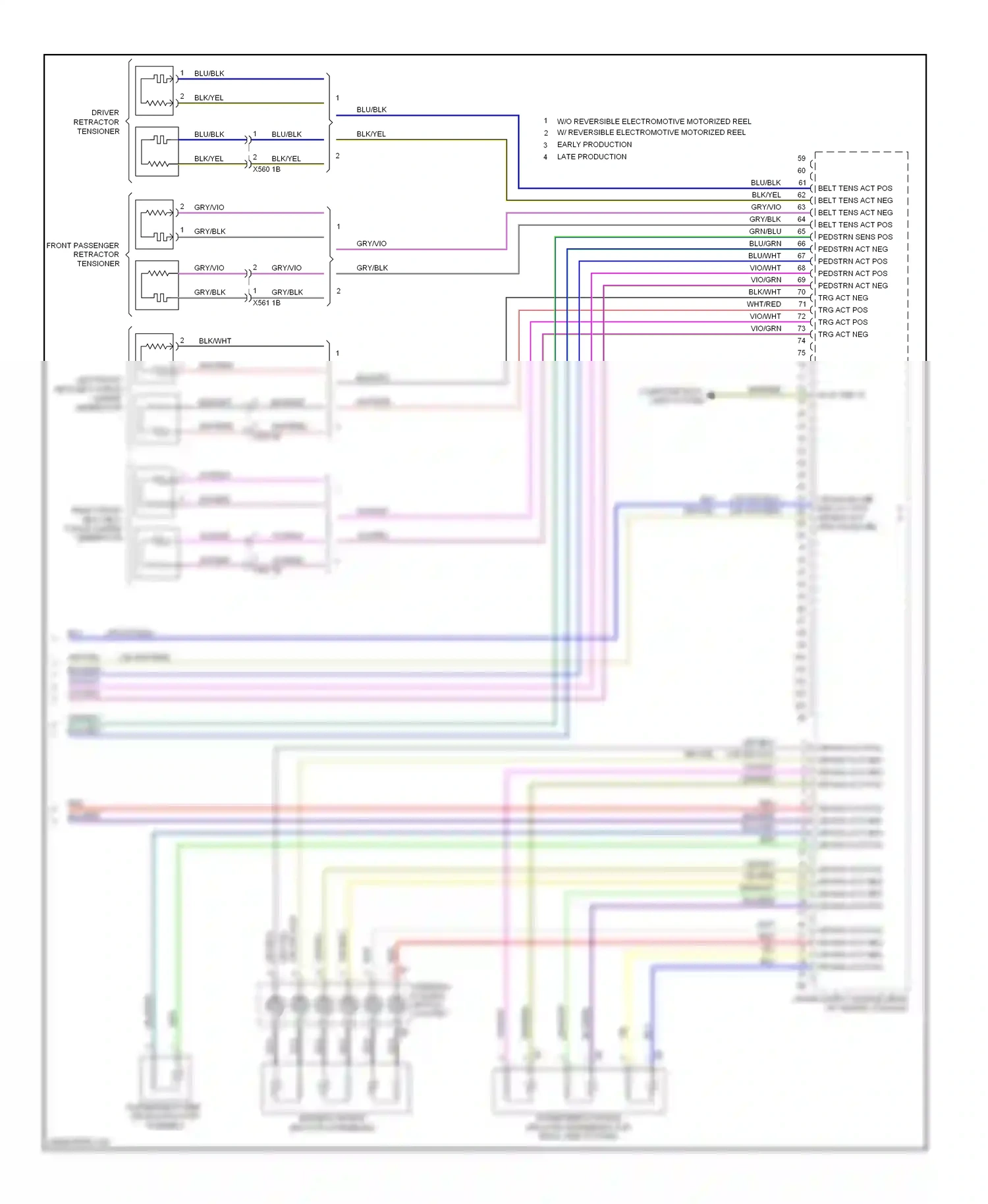 BMW 3 series GT F34 (2011-2016) red wiring diagram  (93 of 177)