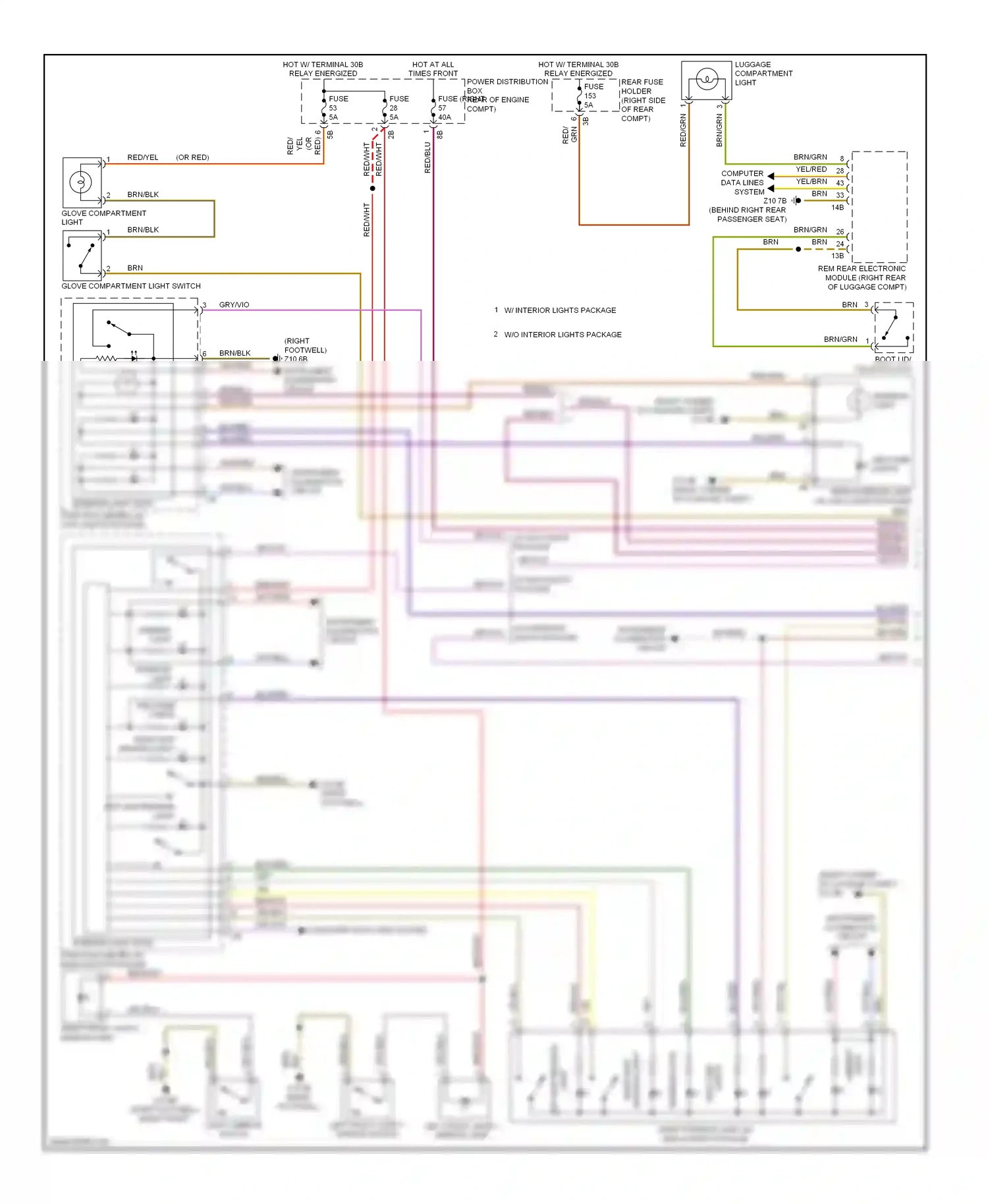 BMW 3 series GT F34 (2011-2016) relay energized wiring diagram  (31 of 61)