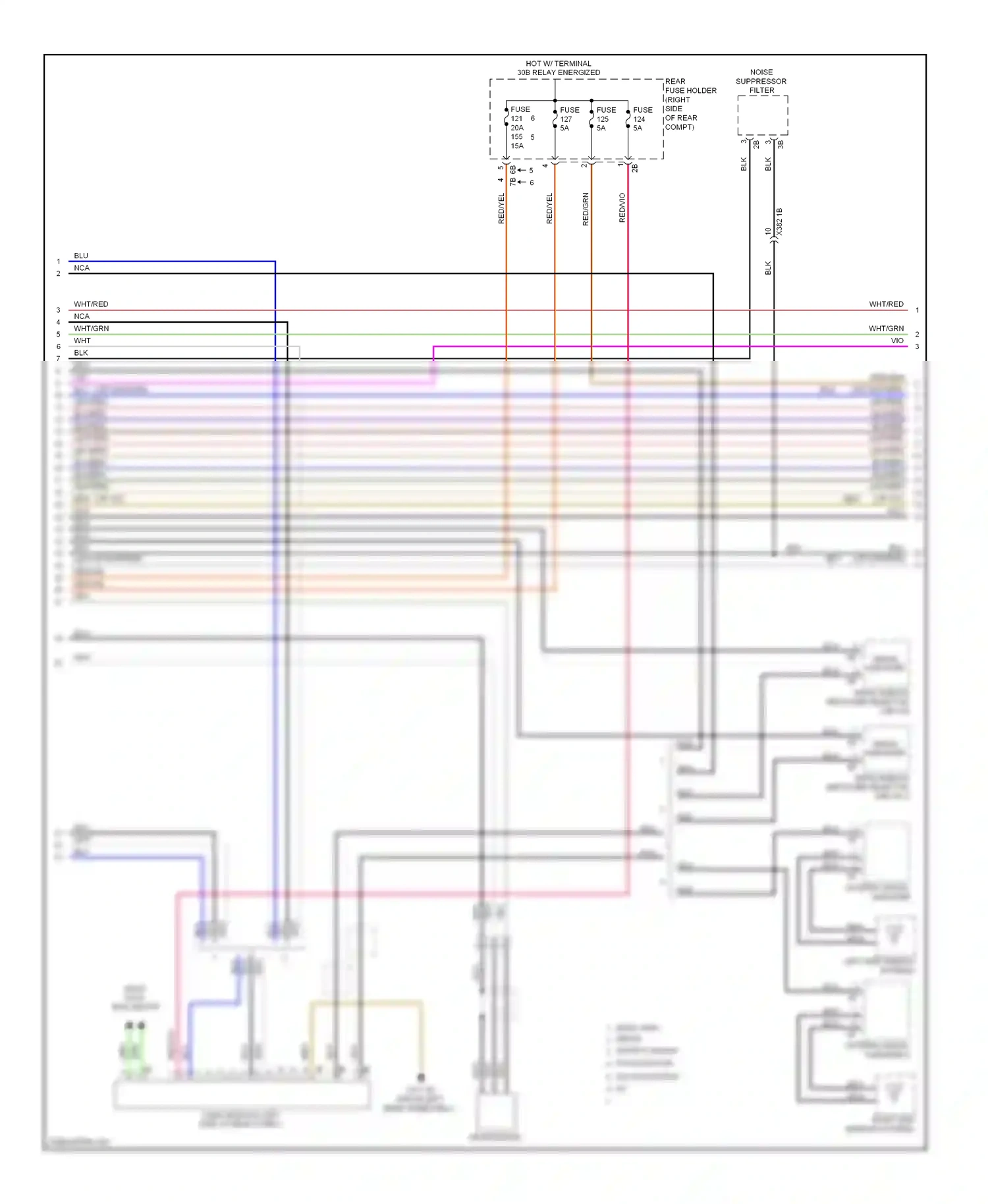 BMW 3 series GT F34 (2011-2016) vio wiring diagram  (43 of 97)