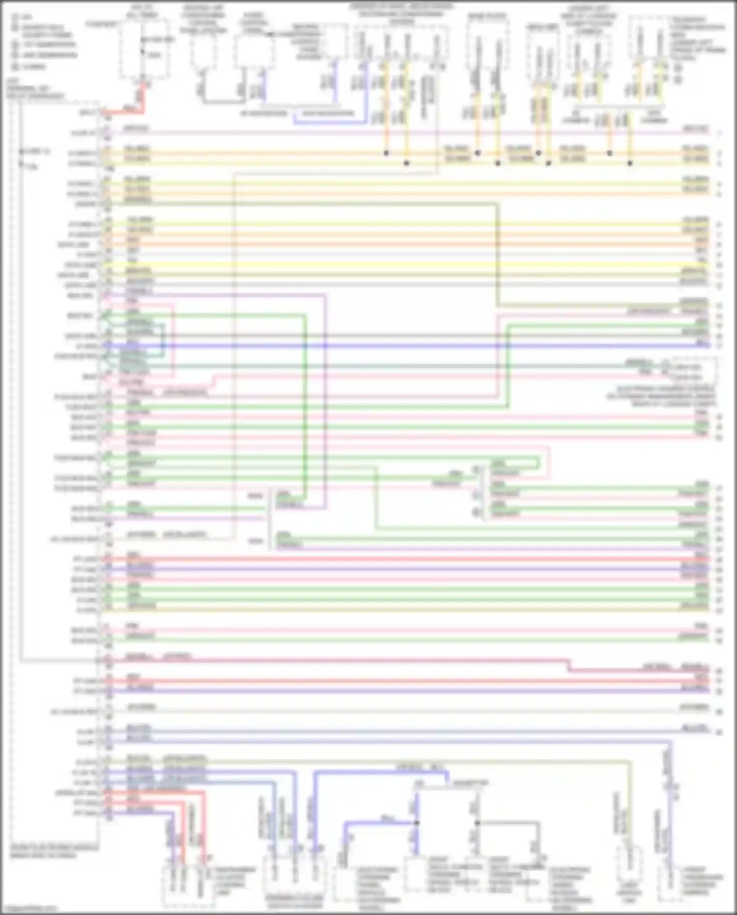 3 series GT BMW F34 facelift (2015-2020): Computer data lines circuit (1 of 5)