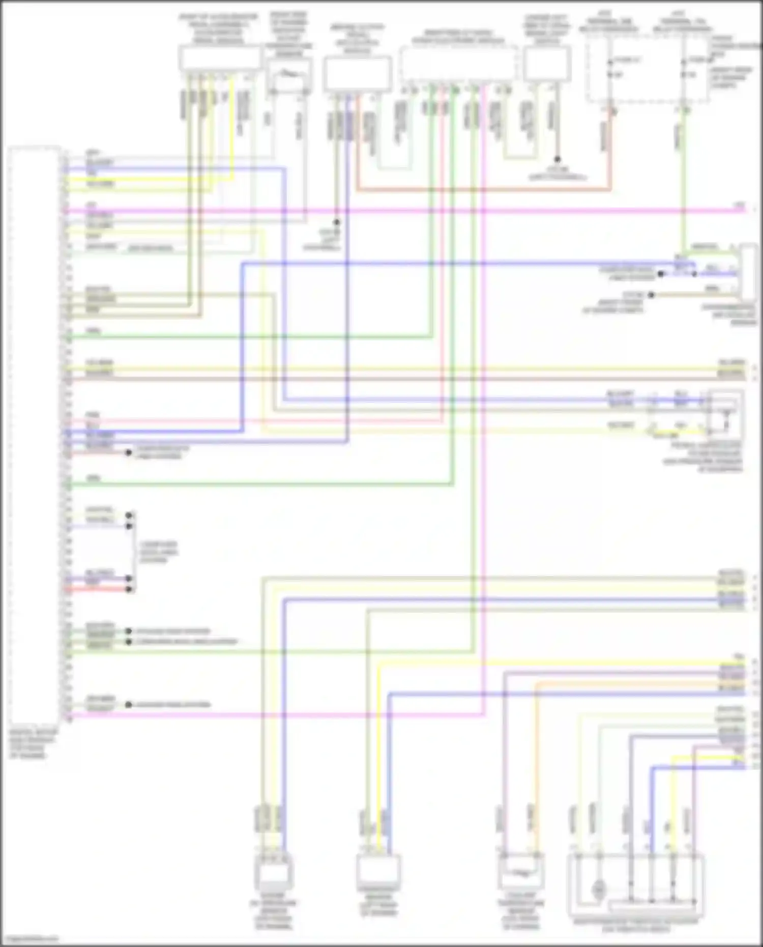 3 series GT BMW F34 facelift (2015-2020): Wiring diagram engine performance 2.0l turbo (1 of 6)