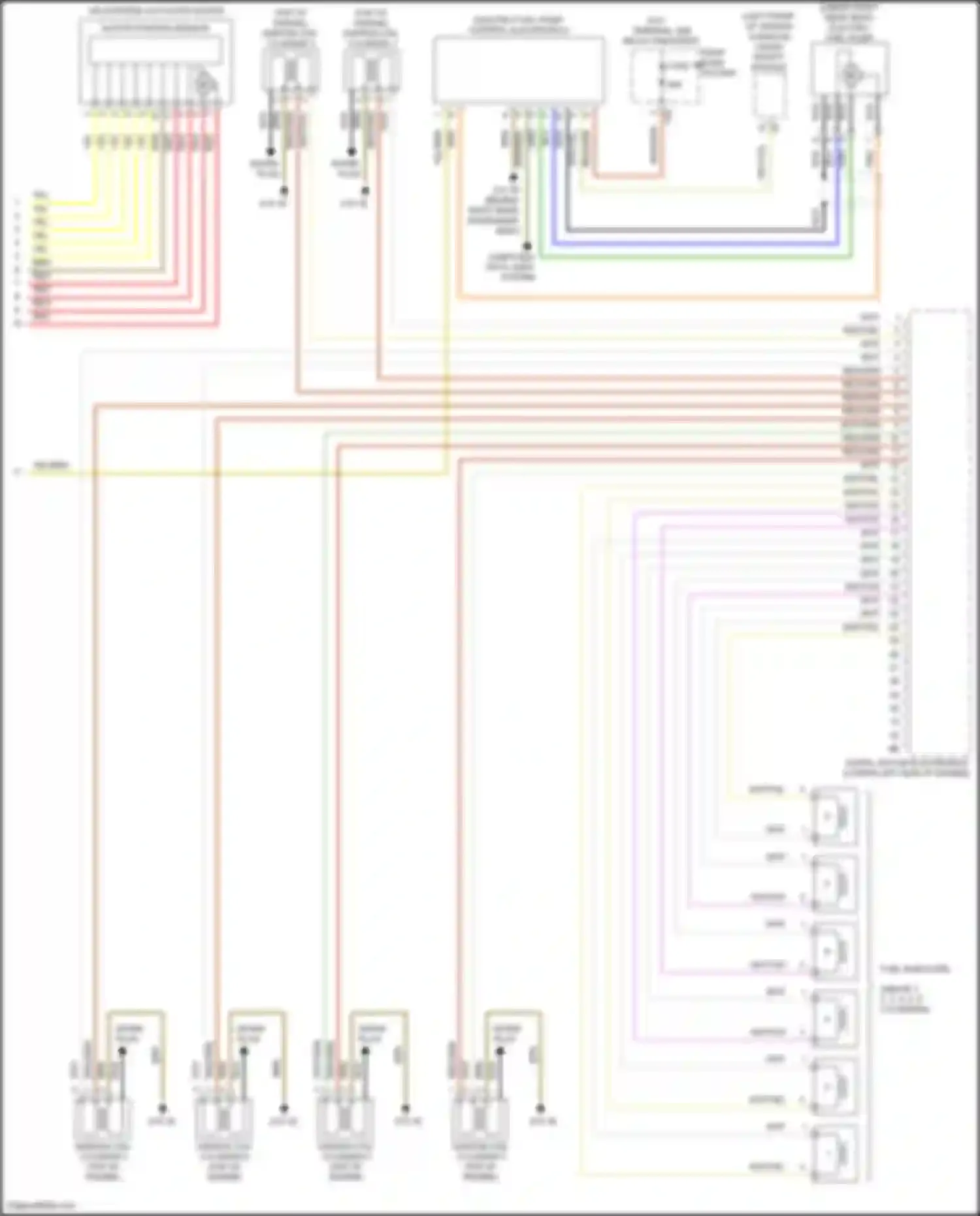 3 series GT BMW F34 facelift (2015-2020): Wiring diagram engine performance 3.0l turbo (6 of 6)