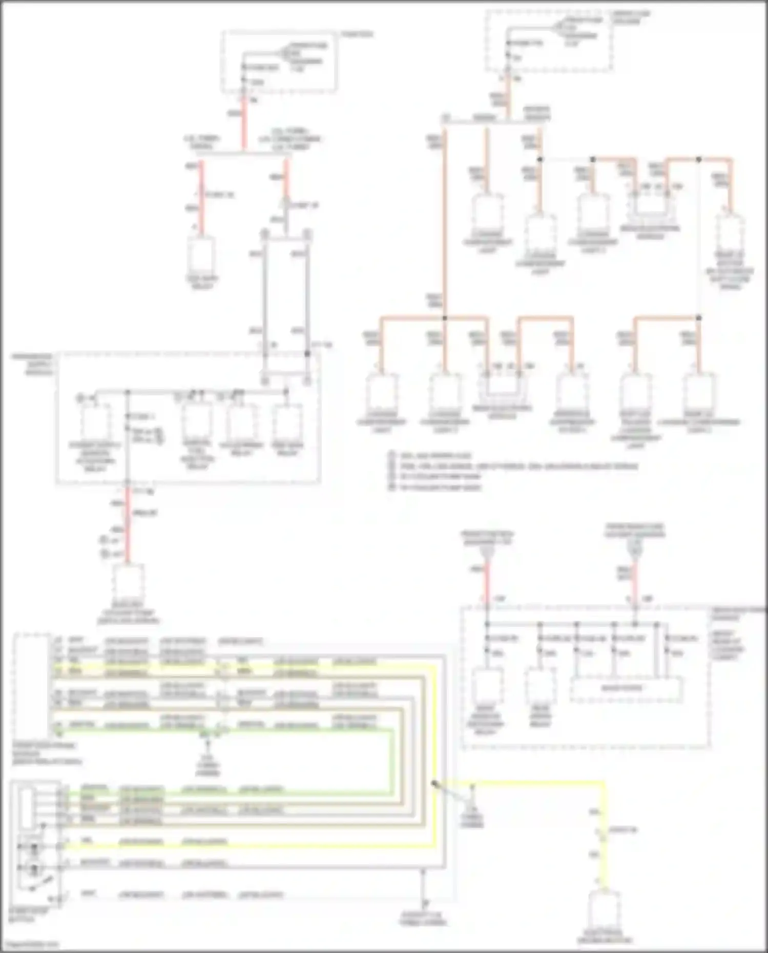 3 series GT BMW F34 facelift (2015-2020): Power distribution circuit (5 of 6)