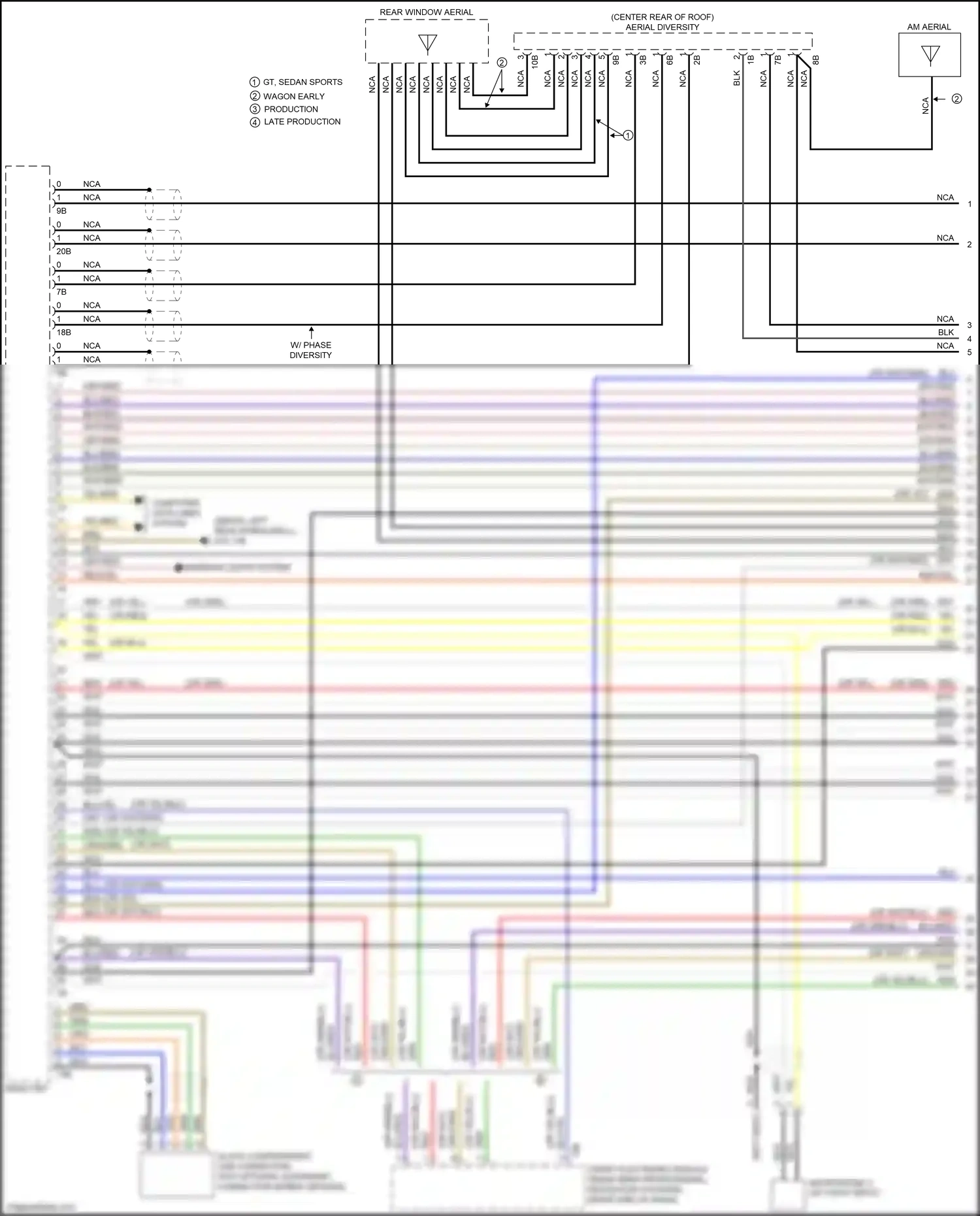 BMW 3 series GT F34 facelift (2015-2020) computer data lines system wiring diagram  (12 of 88)