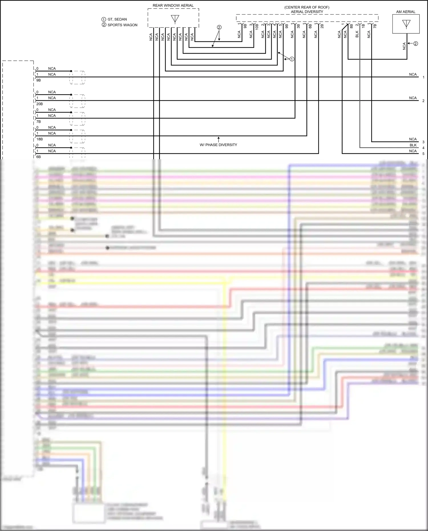 BMW 3 series GT F34 facelift (2015-2020) computer data lines system wiring diagram  (25 of 88)