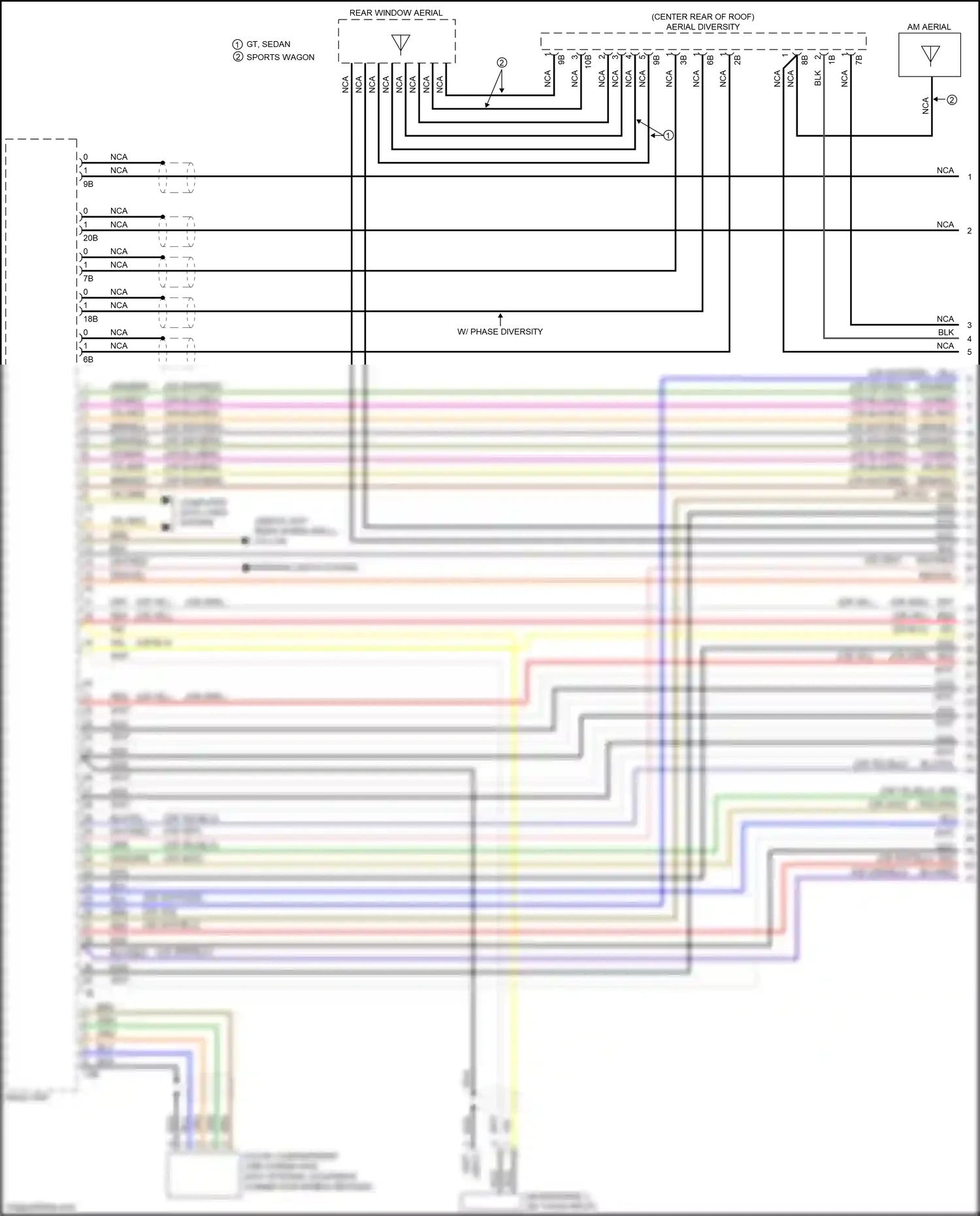 BMW 3 series GT F34 facelift (2015-2020) computer data lines system wiring diagram  (14 of 88)