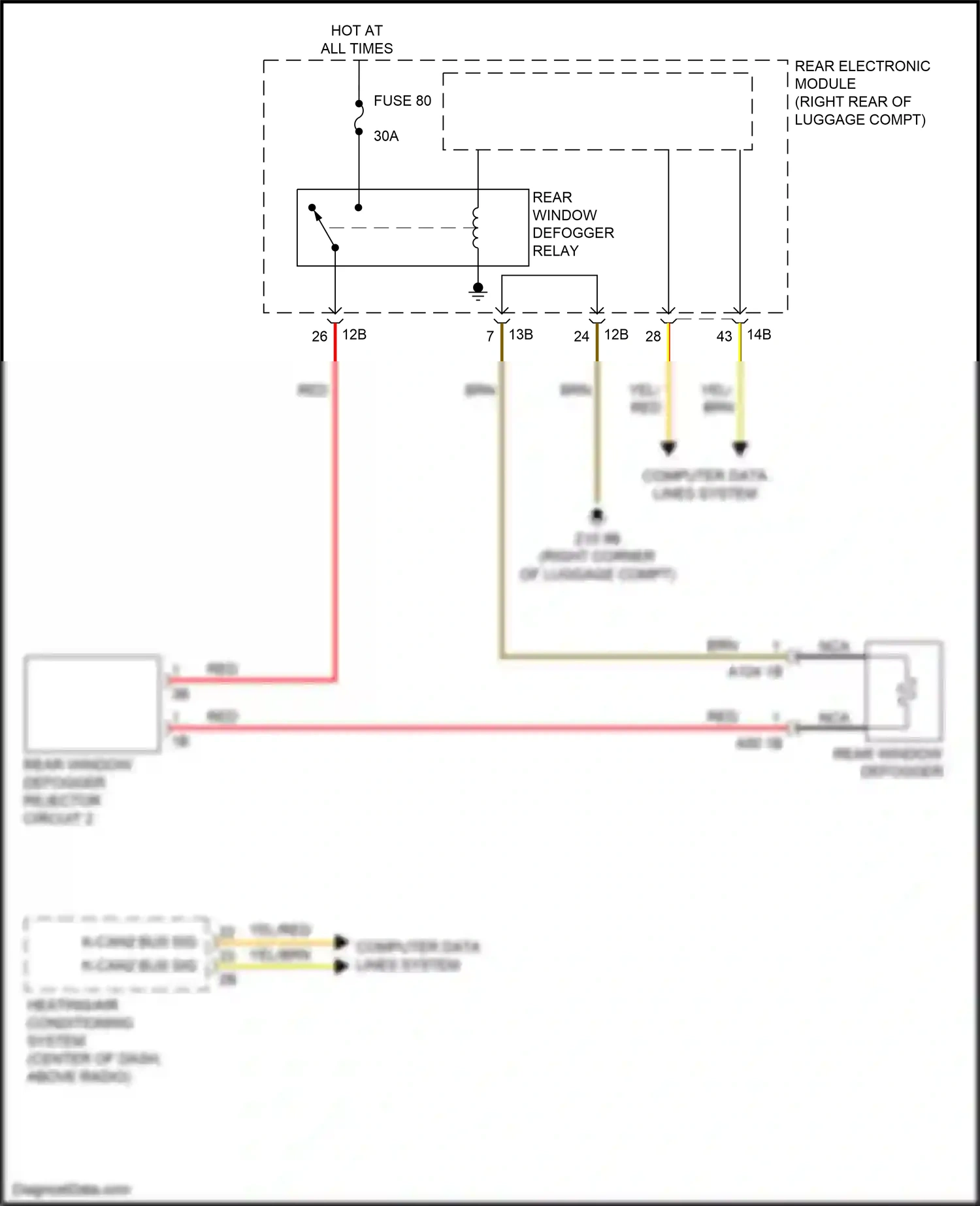 BMW 3 series GT F34 facelift (2015-2020) computer data lines system wiring diagram  (8 of 88)