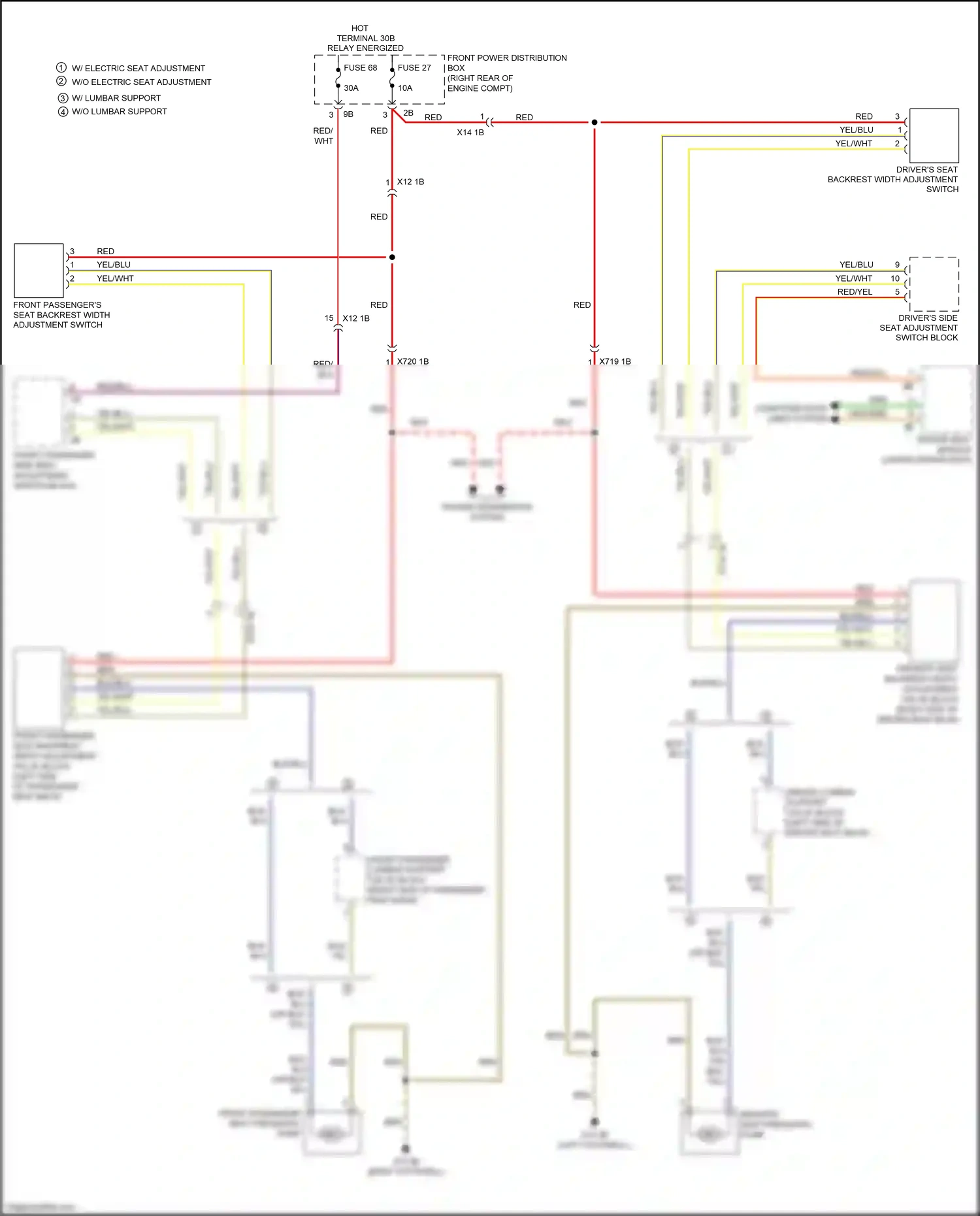 BMW 3 series GT F34 facelift (2015-2020) computer data lines system wiring diagram  (80 of 88)