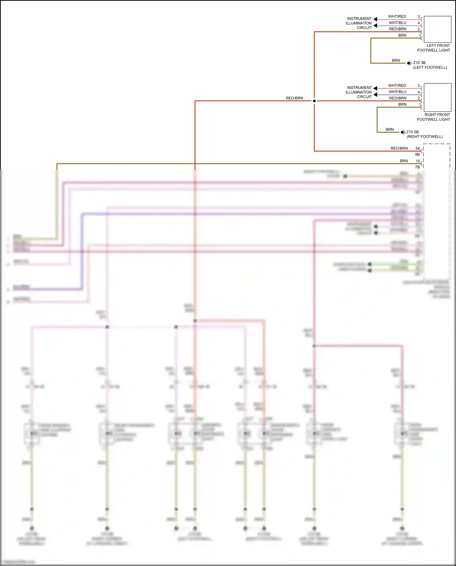 BMW 3 series GT F34 (2011-2016) computer data lines system wiring diagram  (121 of 153)