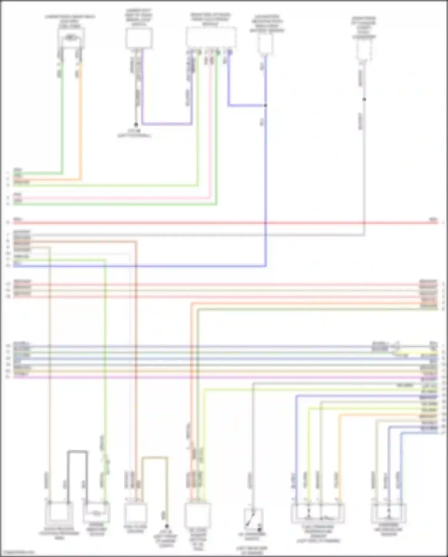 3 series BMW F30/F31 facelift (2015-2020): Wiring diagram engine performance 2.0l turbo diesel (3 of 7)
