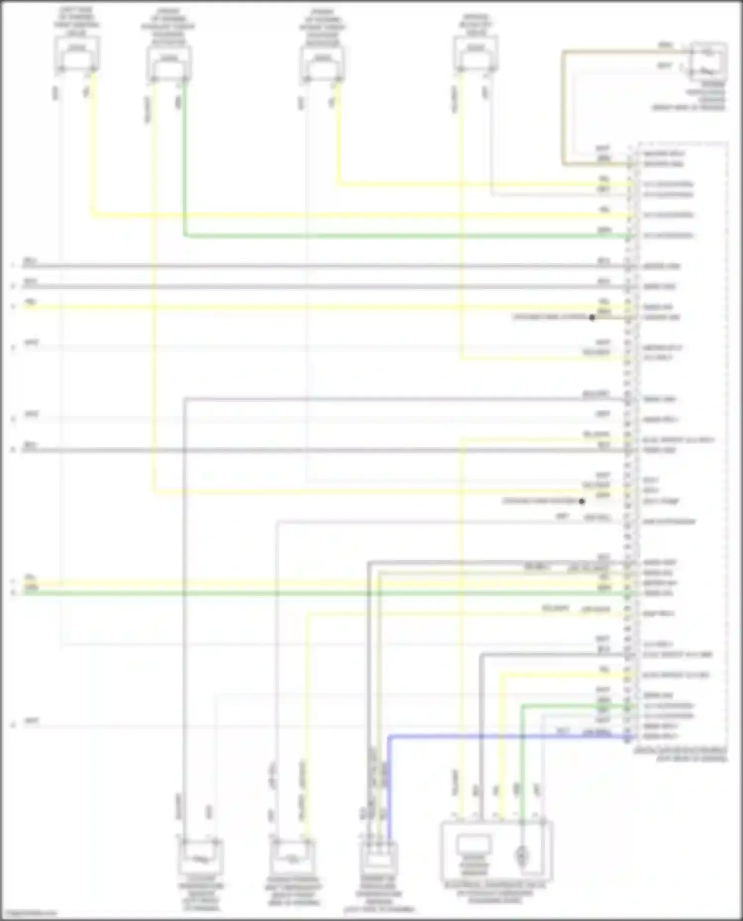 3 series BMW F30/F31 facelift (2015-2020): Wiring diagram engine performance 2.0l turbo (5 of 5)
