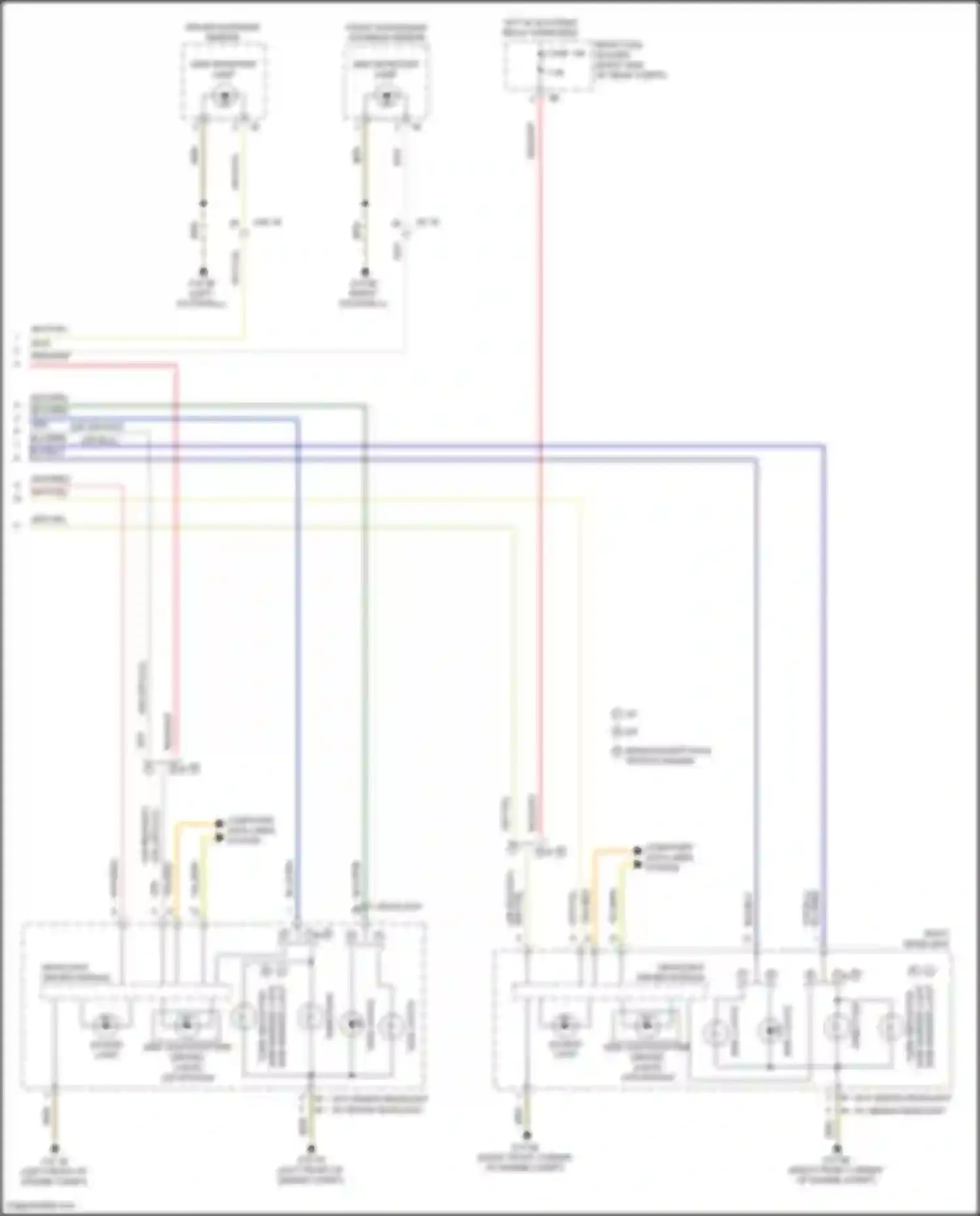 Wiring diagram blk/grn for BMW 3 series F30/F31 facelift (2015-2020) (6 of 21)