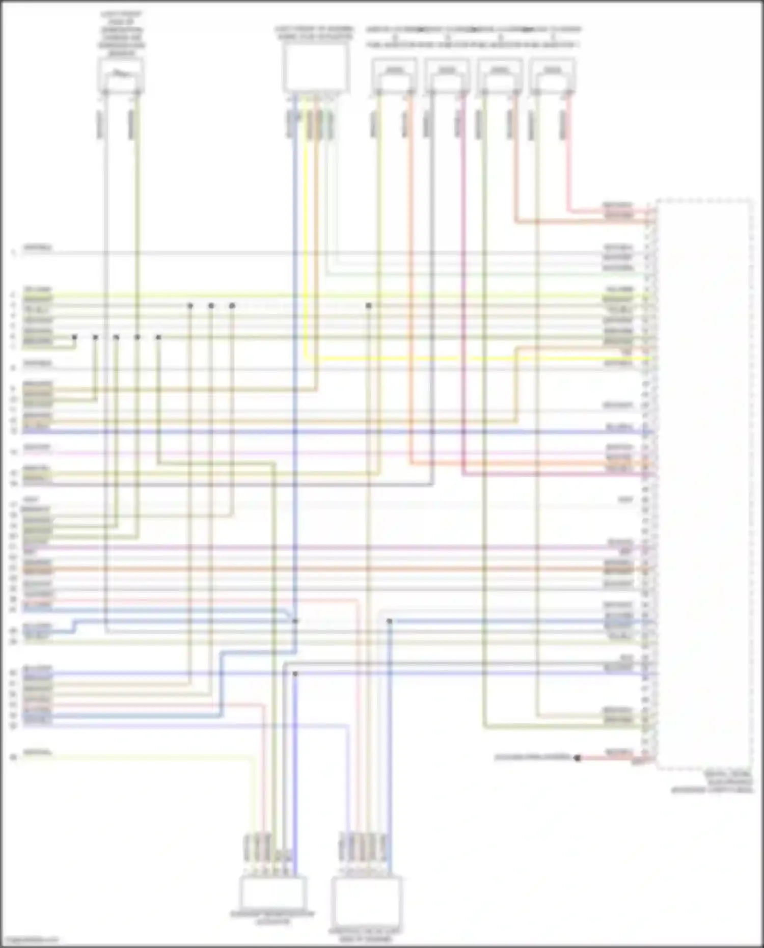 Wiring diagram blk/vio for BMW 3 series F30/F31 facelift (2015-2020) (27 of 27)