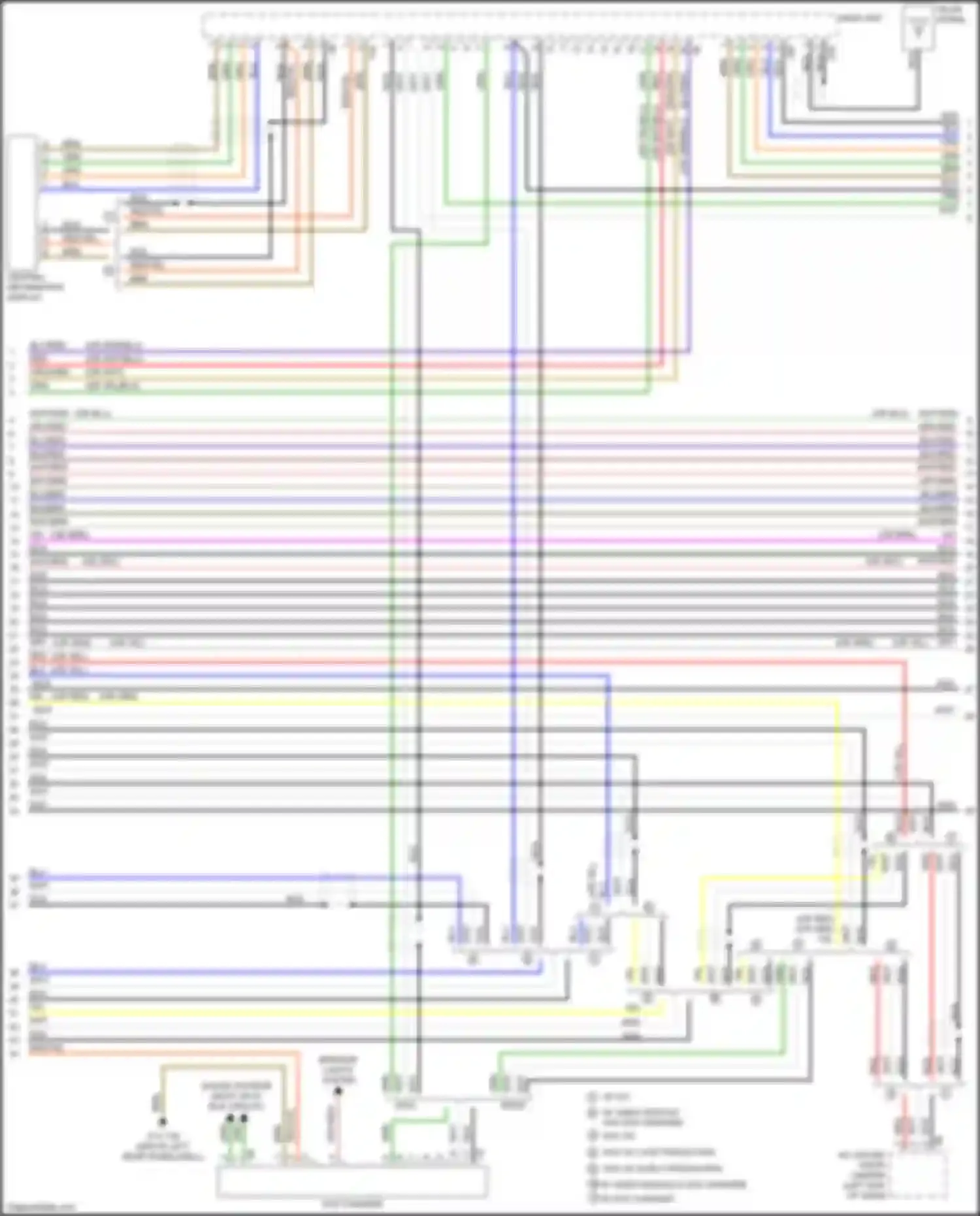 Wiring diagram grn for BMW 3 series F30/F31 facelift (2015-2020) (67 of 117)