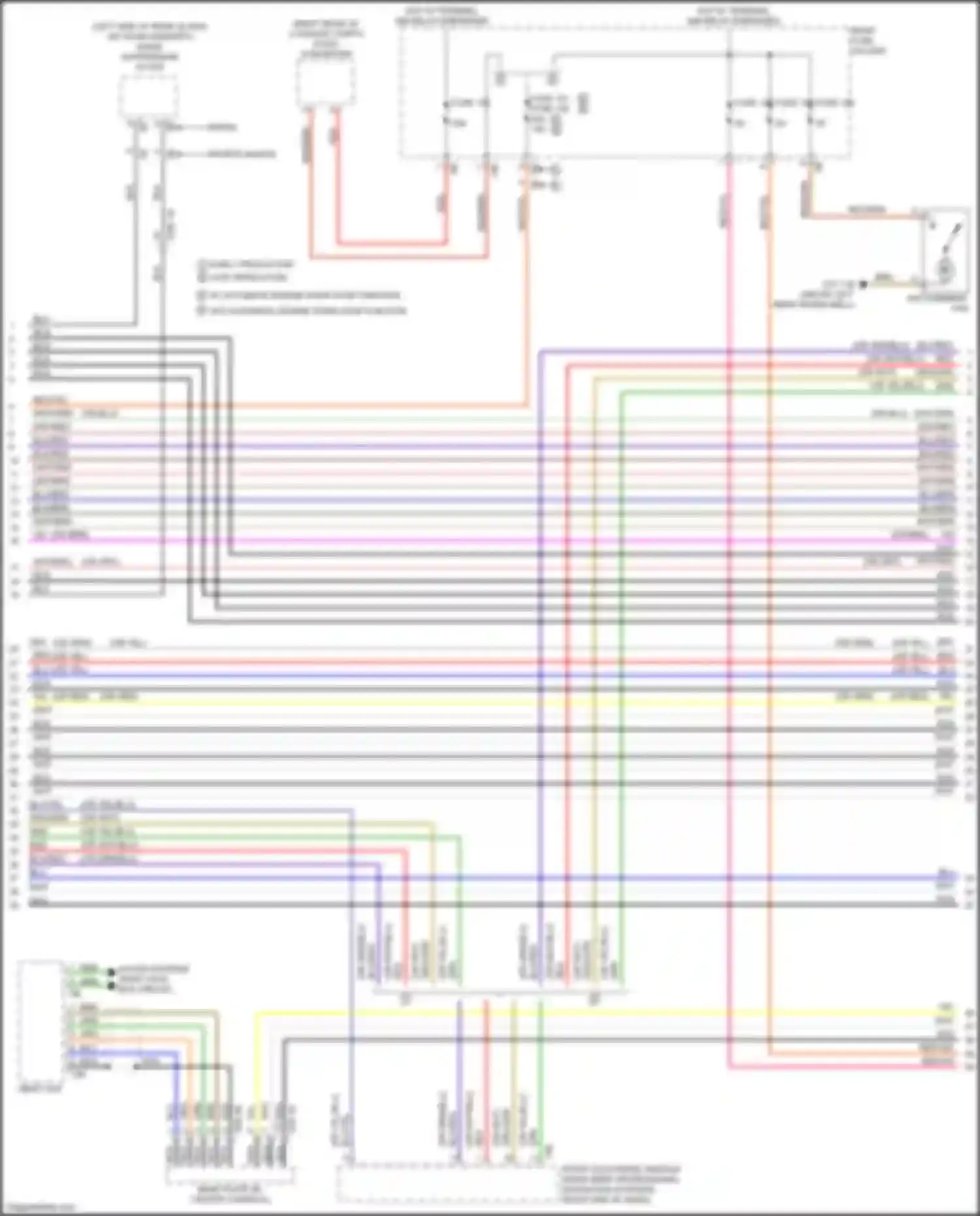 Wiring diagram grn for BMW 3 series F30/F31 facelift (2015-2020) (66 of 117)
