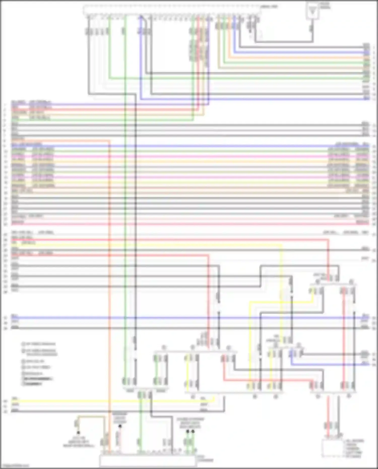 Wiring diagram head unit for BMW 3 series F30/F31 facelift (2015-2020) (8 of 38)
