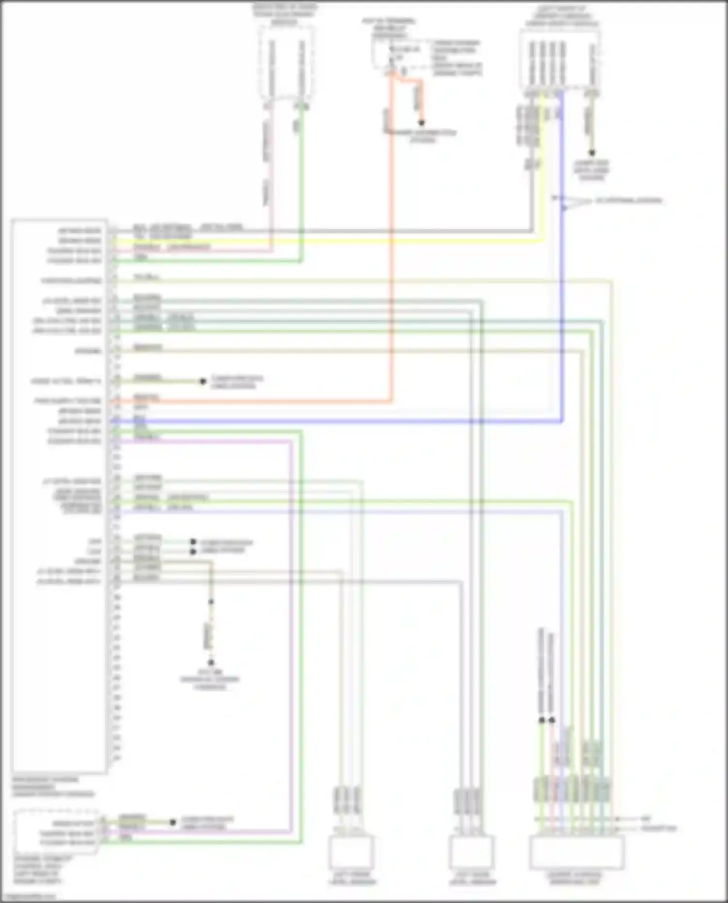 Wiring diagram lr level sens sig for BMW 3 series F30/F31 facelift (2015-2020) (1 of 1)