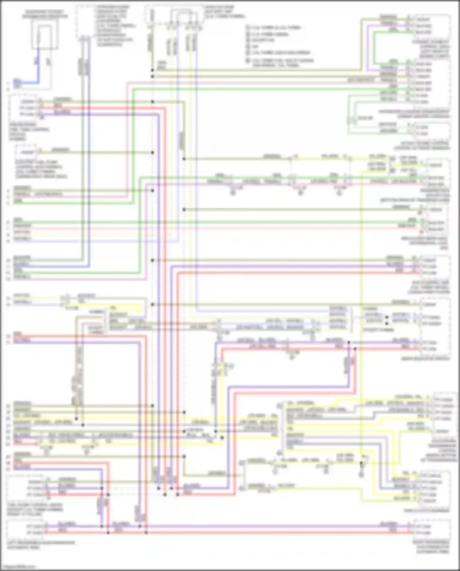 Wiring diagram s can h for BMW 3 series F30/F31 facelift (2015-2020) (1 of 1)