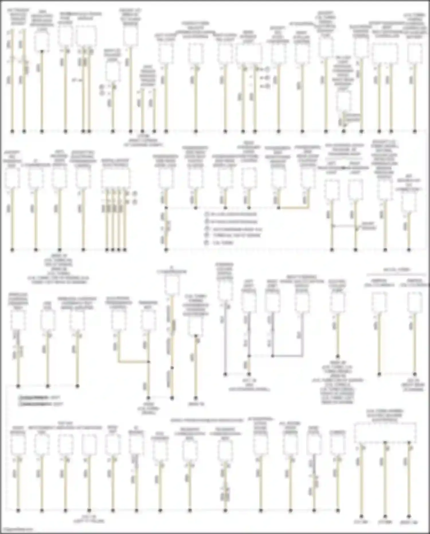 Wiring diagram usb- hub for BMW 3 series F30/F31 facelift (2015-2020) (3 of 9)