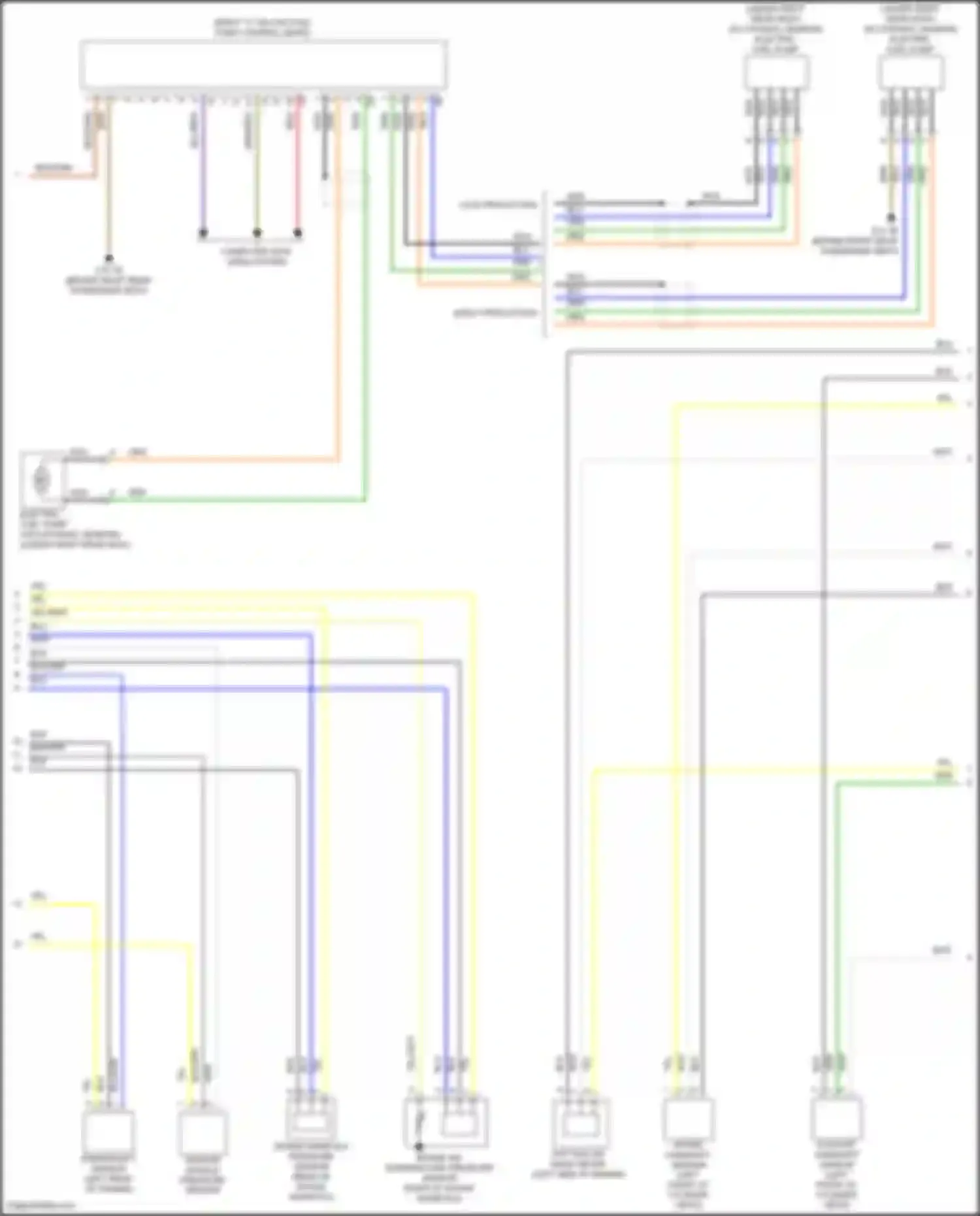 Wiring diagram venturi nozzle pressure sensor for BMW 3 series F30/F31 facelift (2015-2020) (1 of 3)