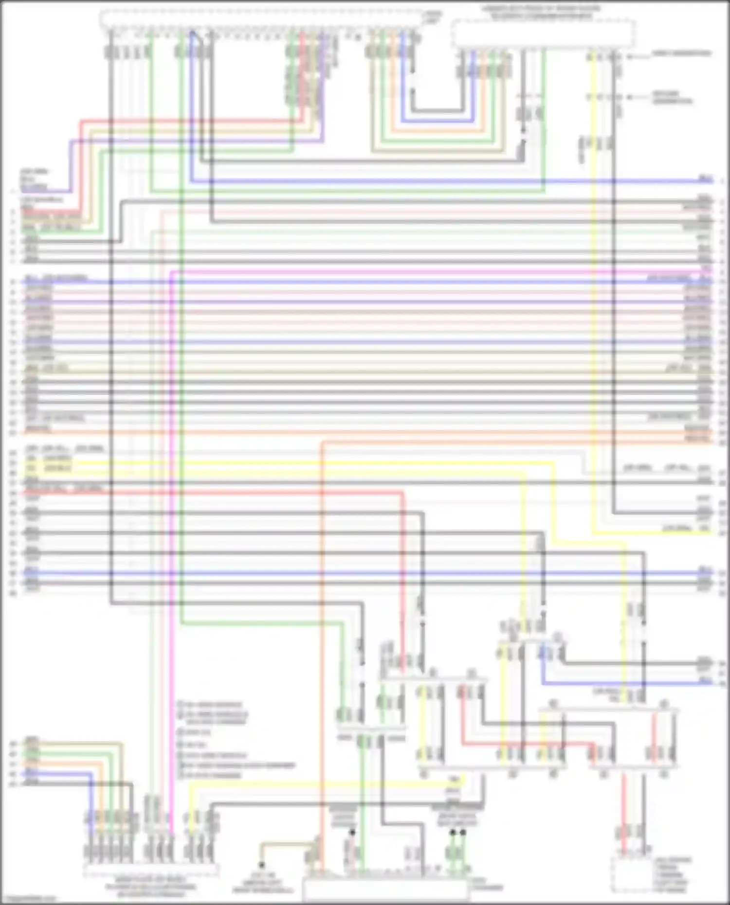 Wiring diagram yel for BMW 3 series F30/F31 facelift (2015-2020) (13 of 102)