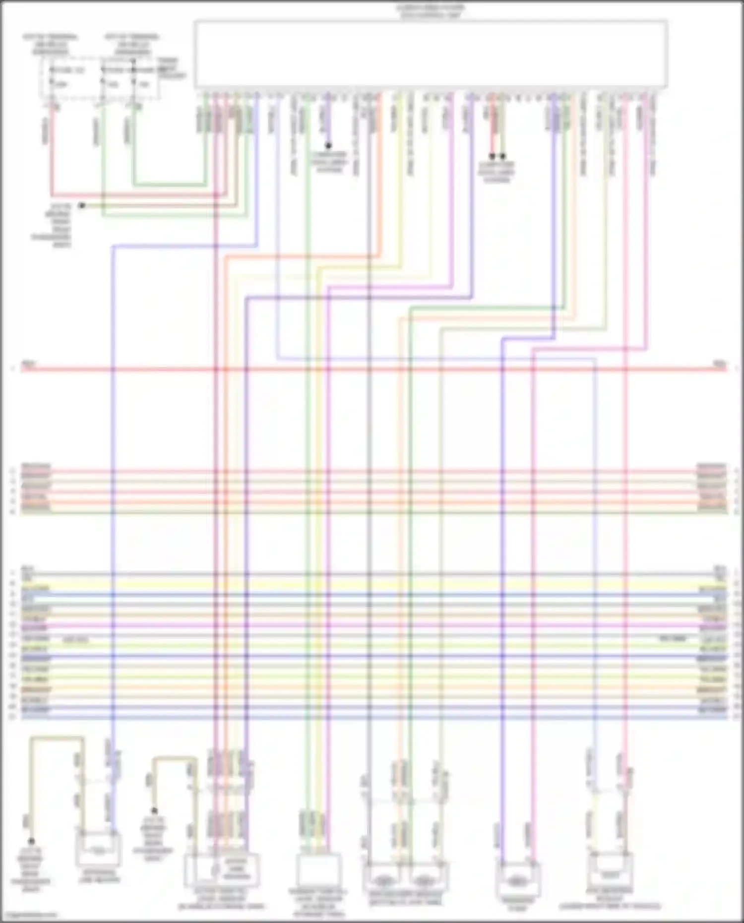 Wiring diagram yel/vio for BMW 3 series F30/F31 facelift (2015-2020) (7 of 8)