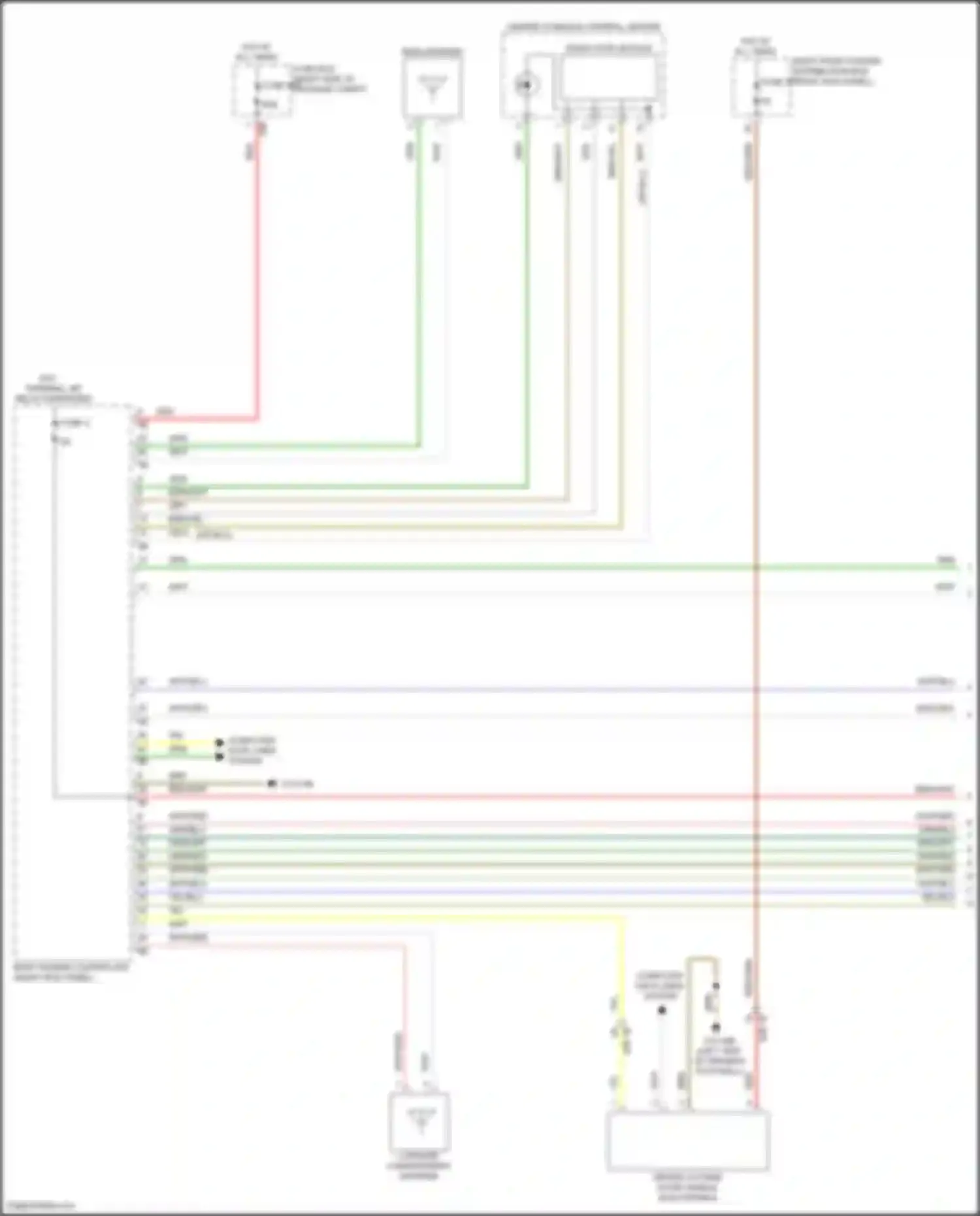 3 series BMW G20/G21 facelift (2022-2024): Access/start circuit (1 of 2)