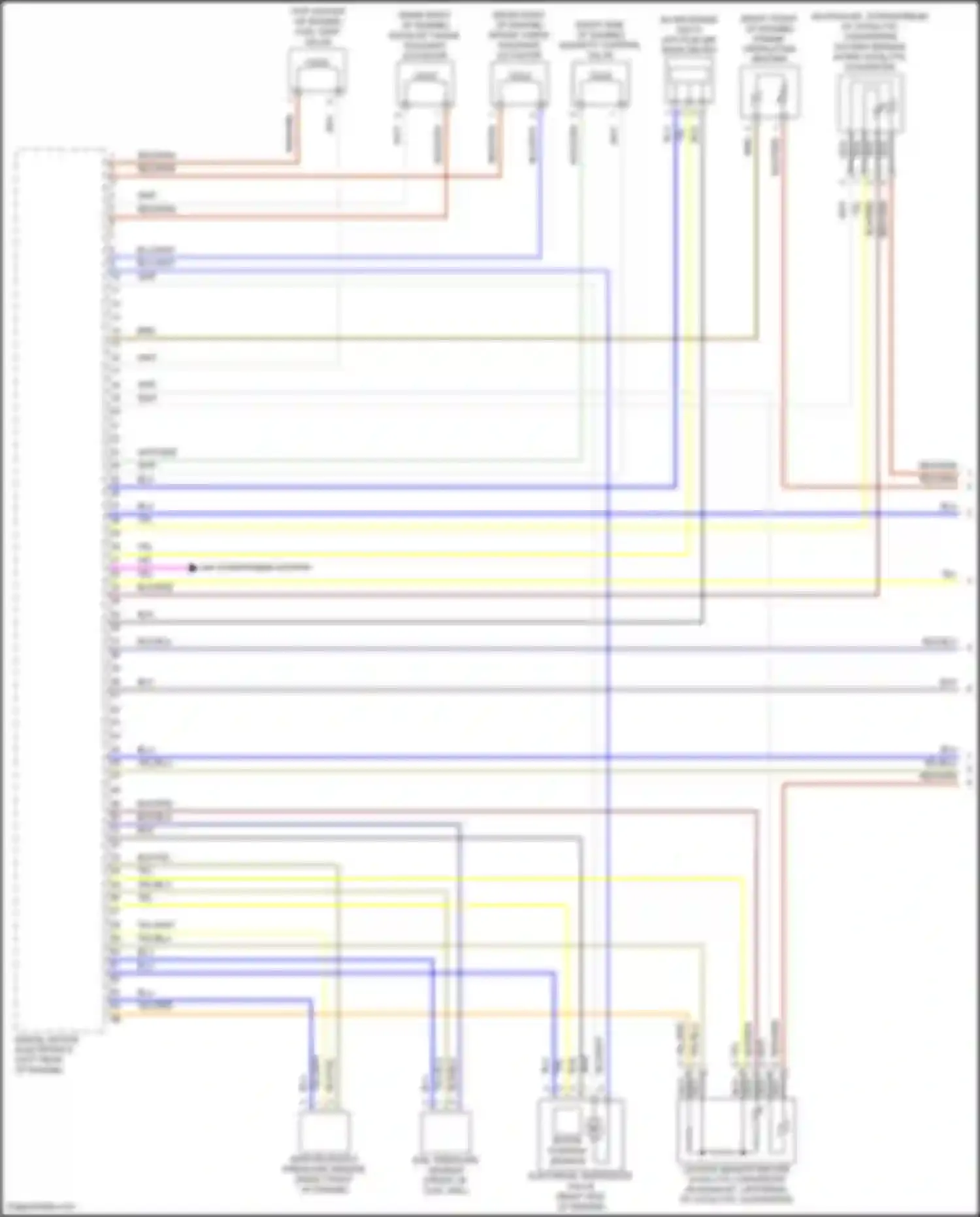 3 series BMW G20/G21 facelift (2022-2024): Wiring diagram engine performance 2.0l turbo hybrid (1 of 14)