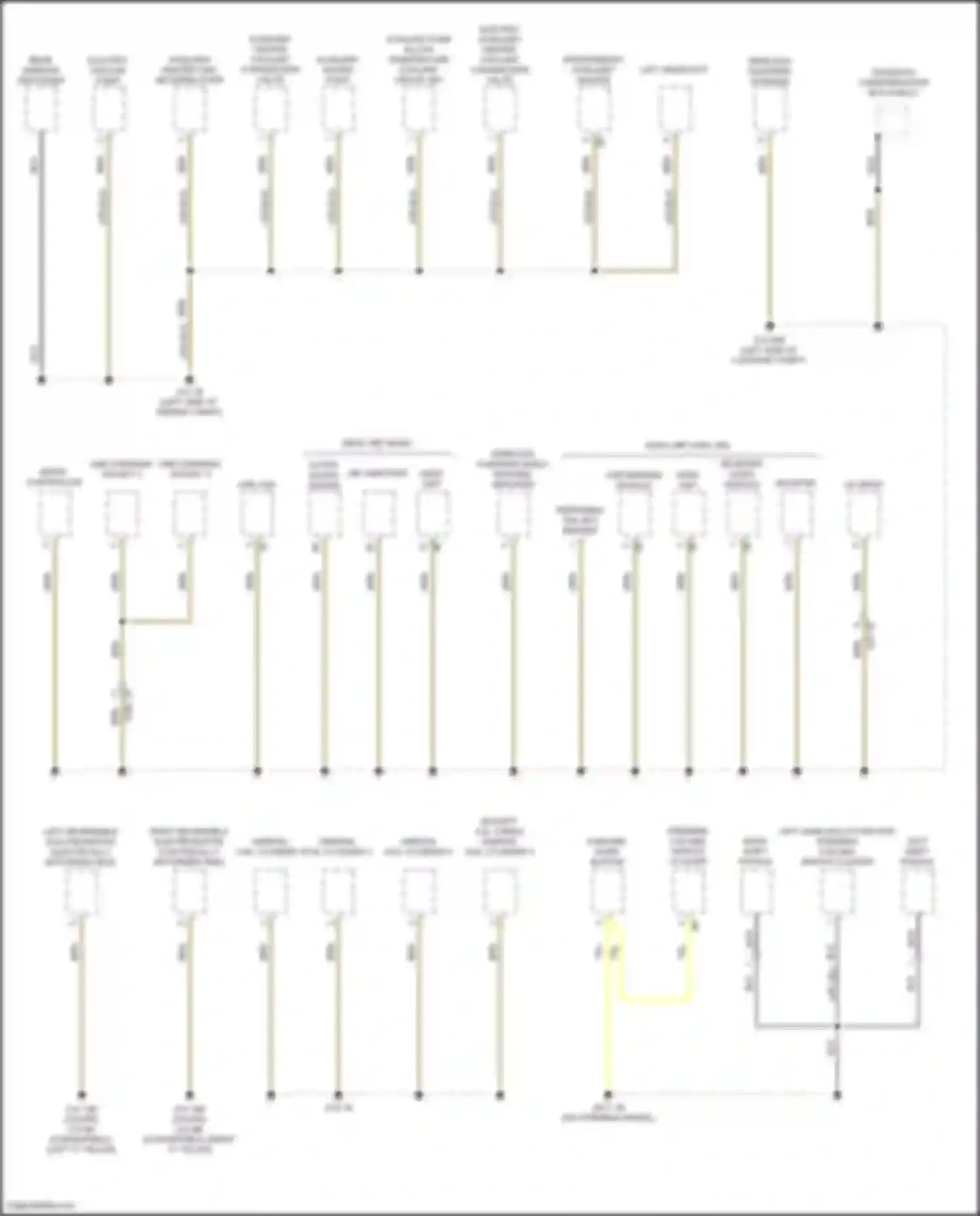 3 series BMW G20/G21 facelift (2022-2024): Ground distribution circuit (2 of 7)