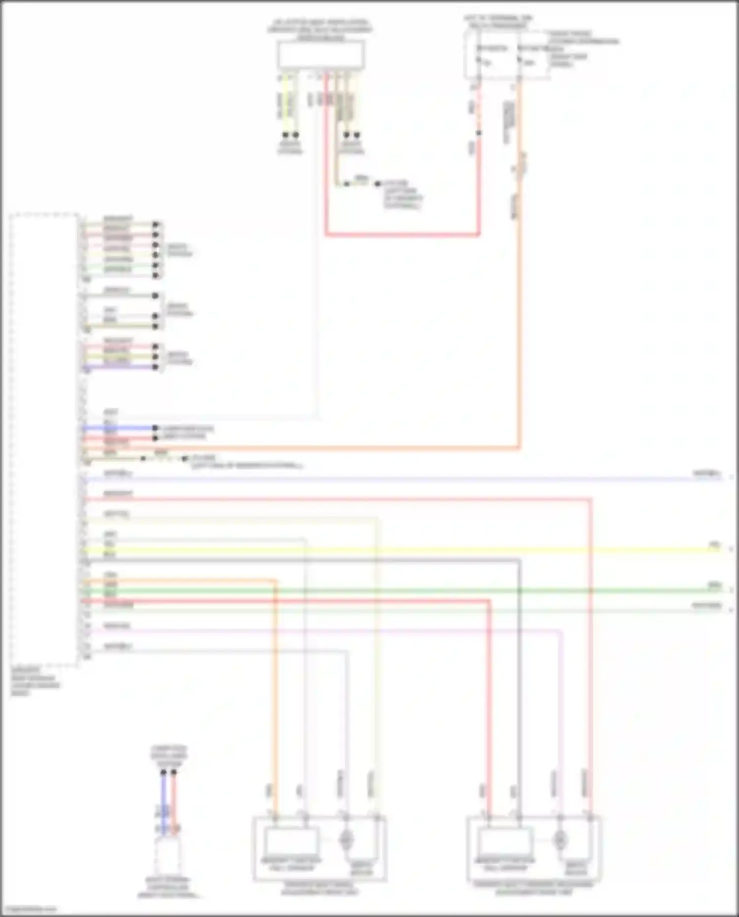 3 series BMW G20/G21 facelift (2022-2024): Driver"s memory seat circuit (1 of 2)