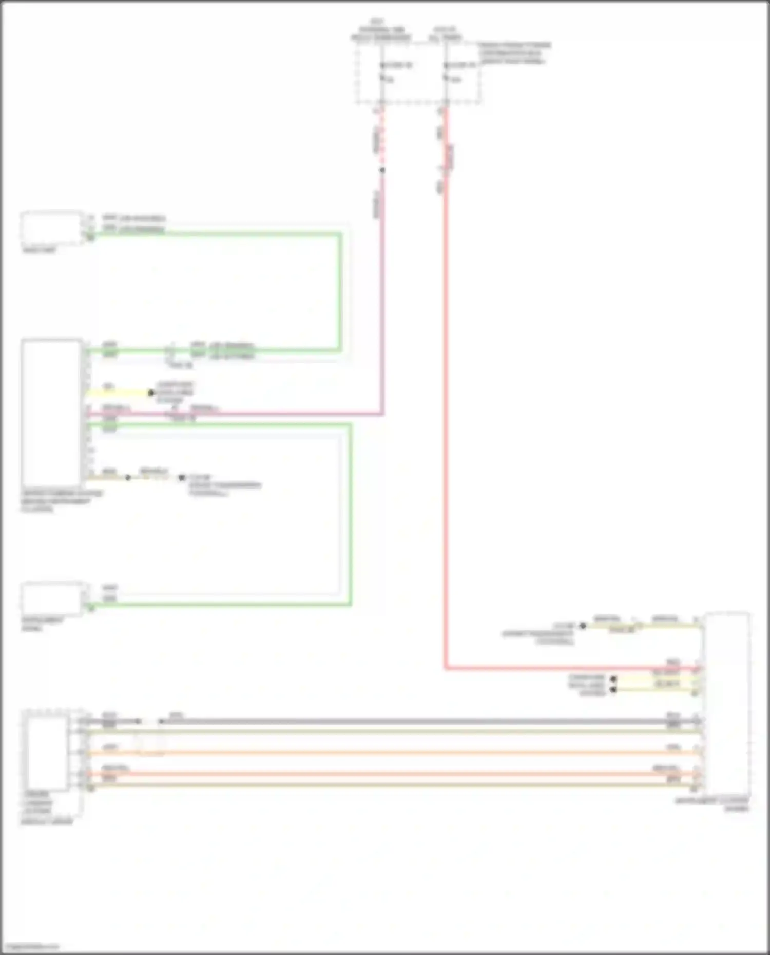 3 series BMW G20/G21 facelift (2022-2024): Driver camera circuit
