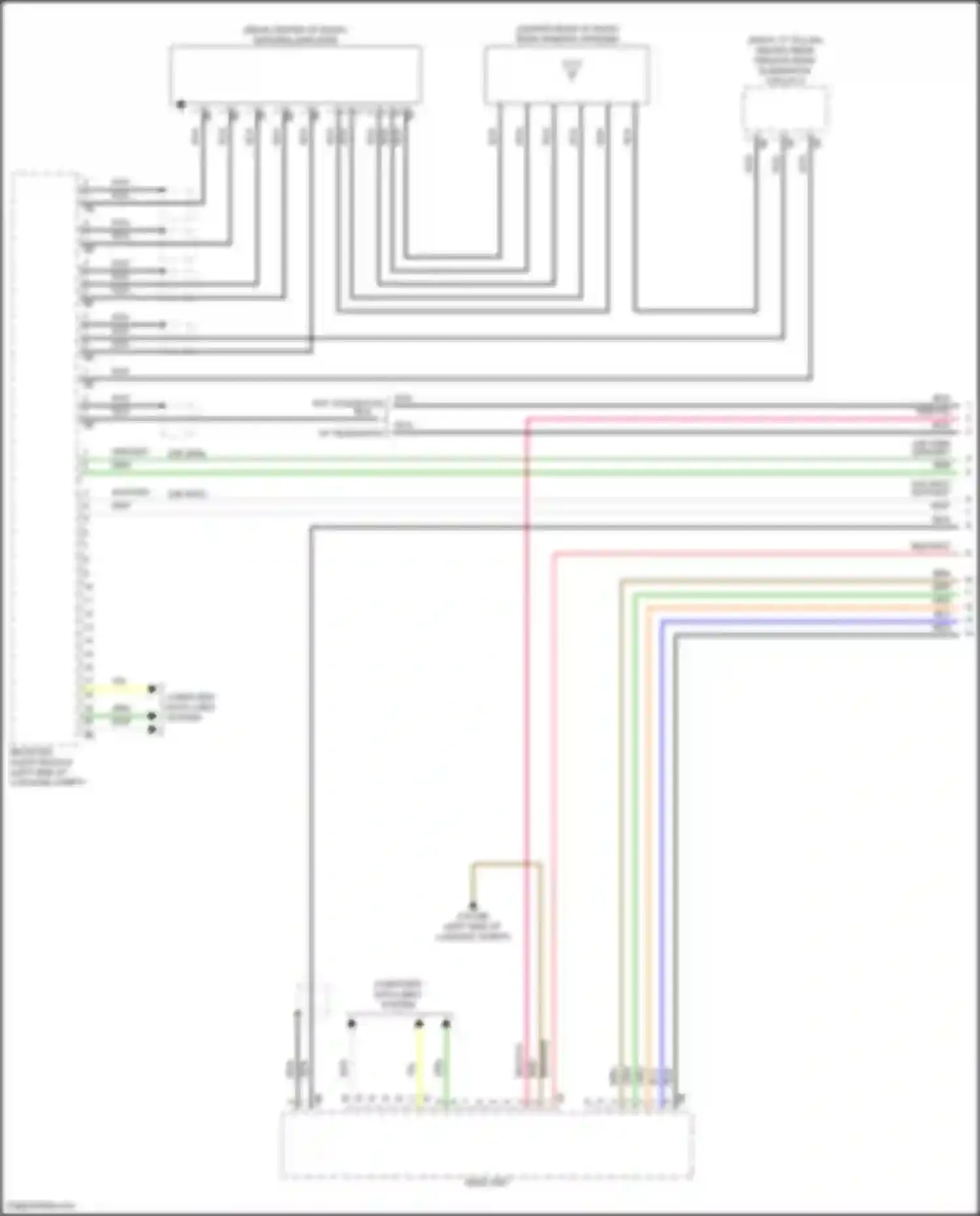 3 series BMW G20/G21 facelift (2022-2024): Navigation circuit, high level (1 of 7)