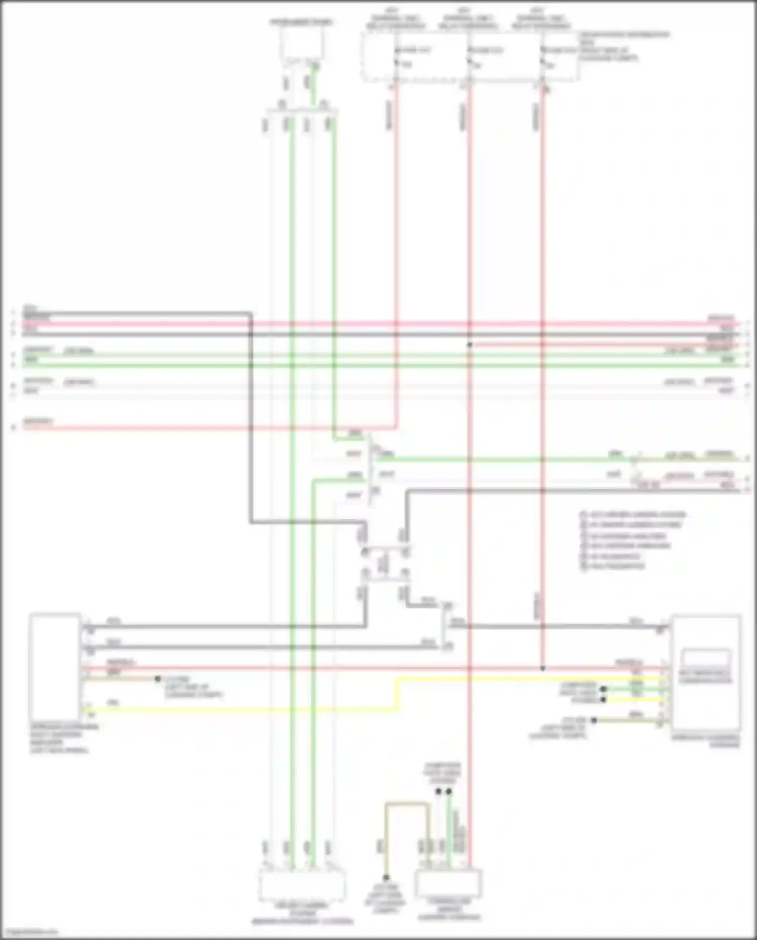 3 series BMW G20/G21 facelift (2022-2024): Navigation circuit, high level (3 of 7)