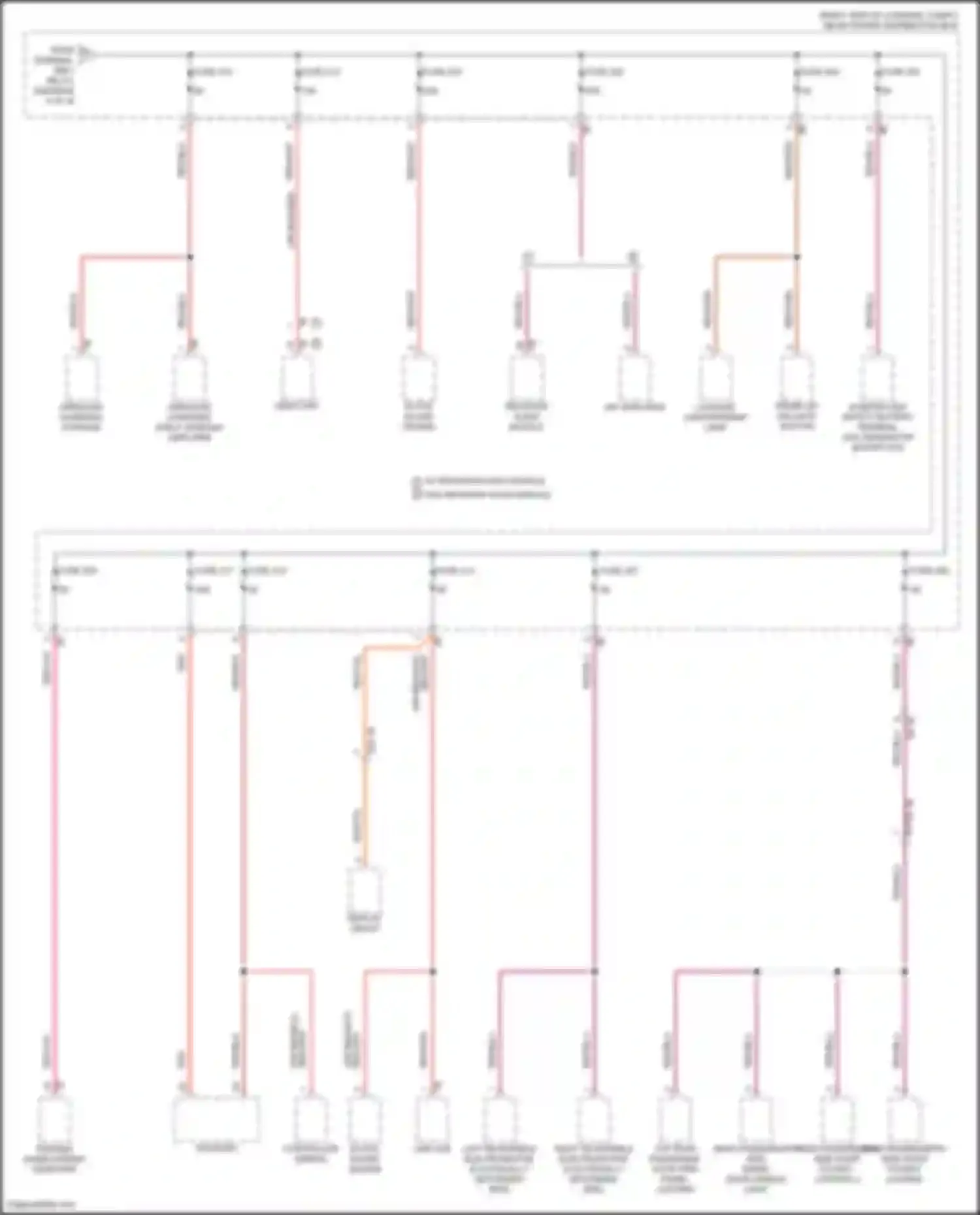 3 series BMW G20/G21 facelift (2022-2024): Power distribution circuit (7 of 8)