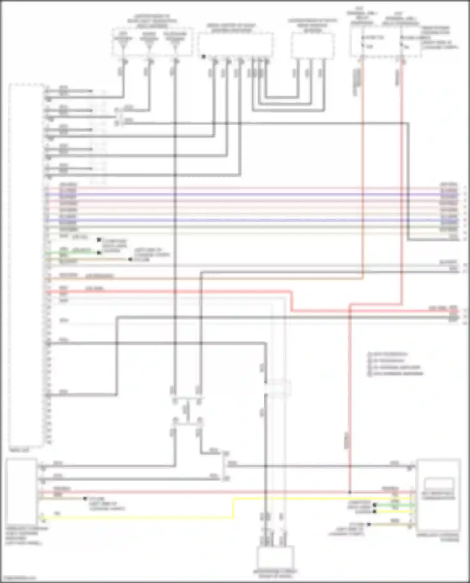 3 series BMW G20/G21 facelift (2022-2024): Base radio circuit, w/ active sound design (1 of 6)