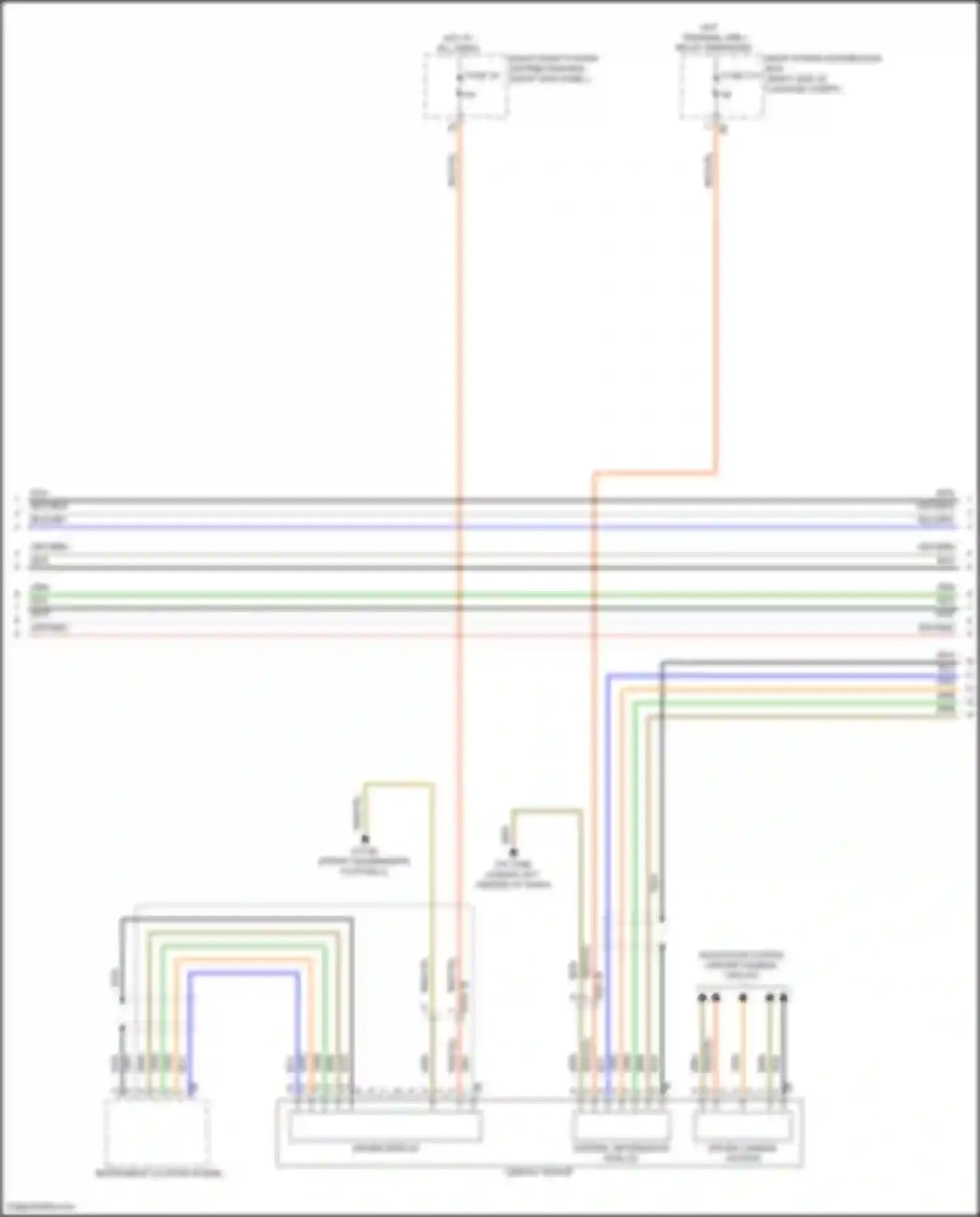 3 series BMW G20/G21 facelift (2022-2024): Base radio circuit, w/ active sound design (3 of 6)