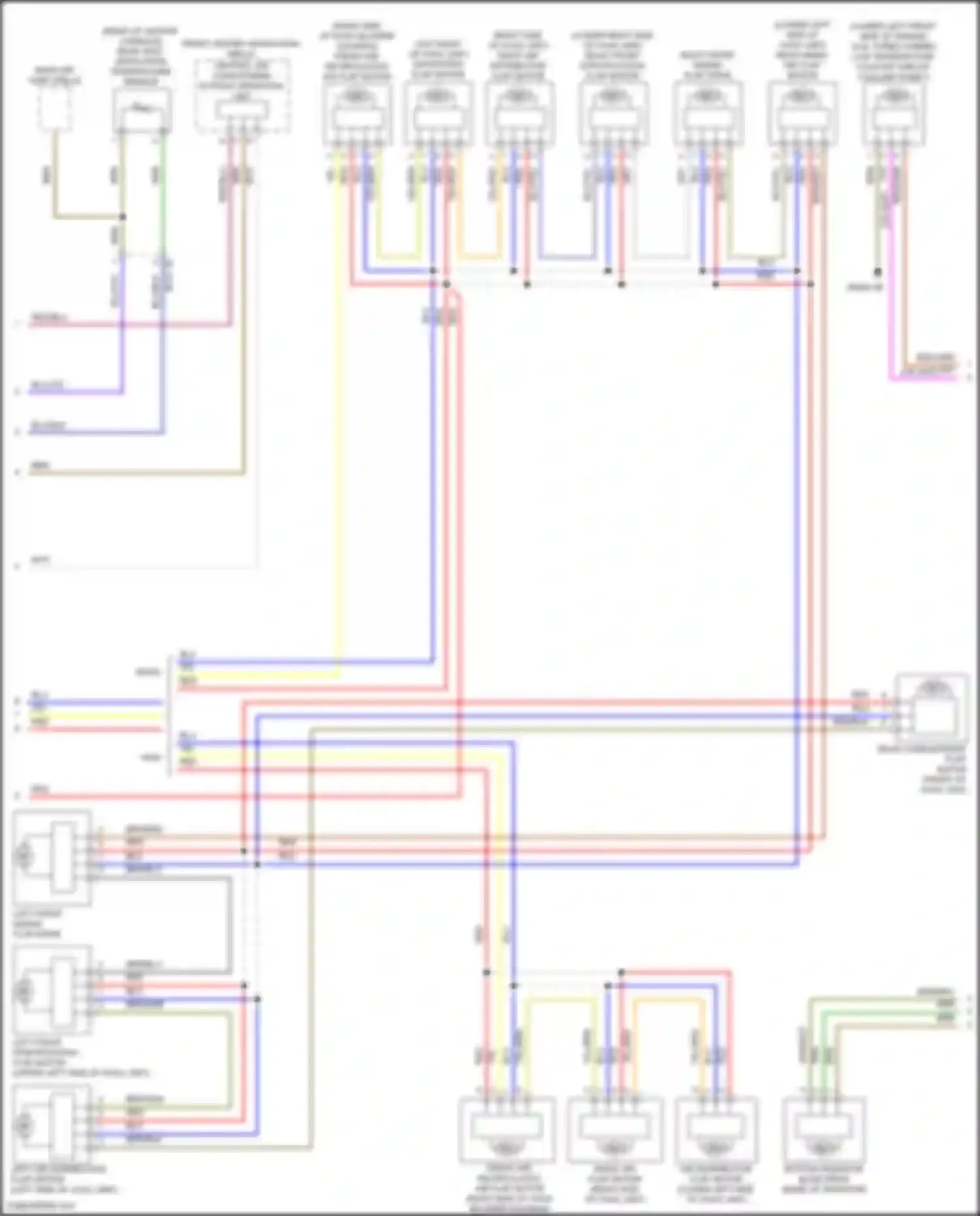 Wiring diagram blk/yel for BMW 3 series G20/G21 facelift (2022-2024) (2 of 32)