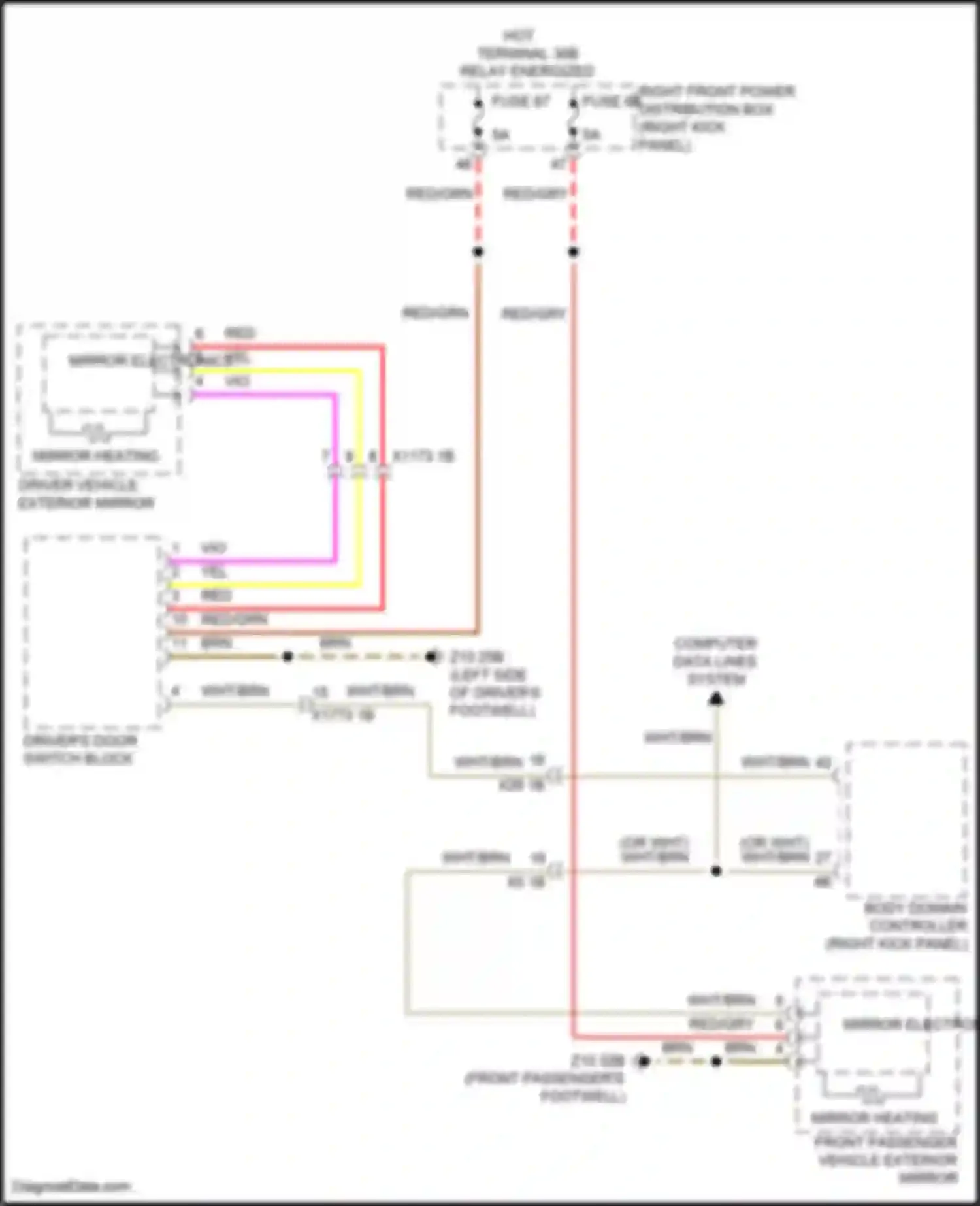 Wiring diagram brn for BMW 3 series G20/G21 facelift (2022-2024) (106 of 189)