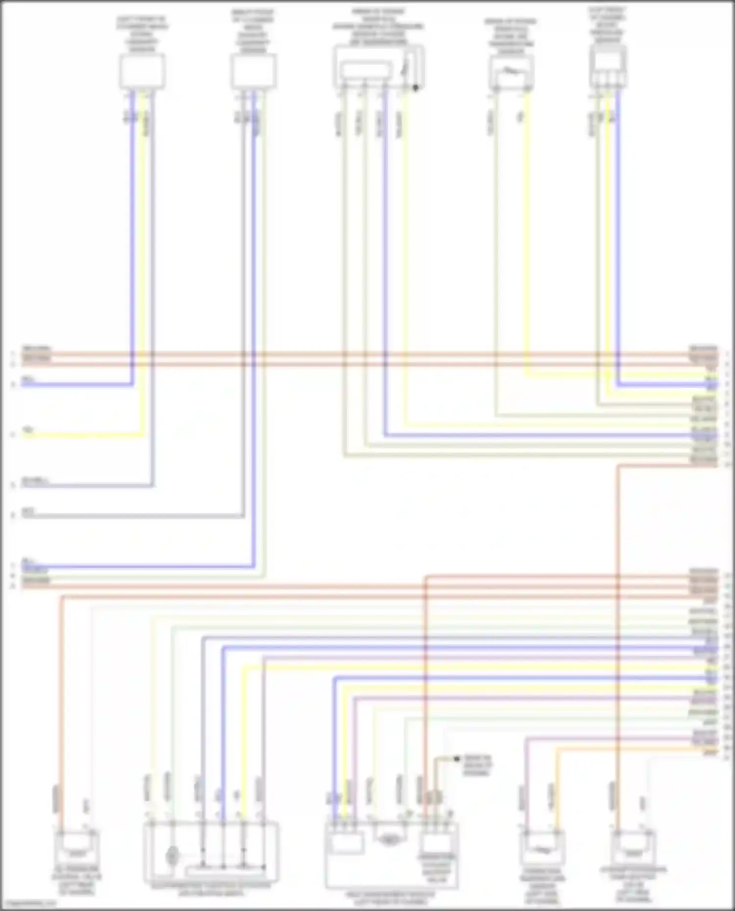Wiring diagram coolant expansion tank shutoff valve for BMW 3 series G20/G21 facelift (2022-2024) (3 of 3)