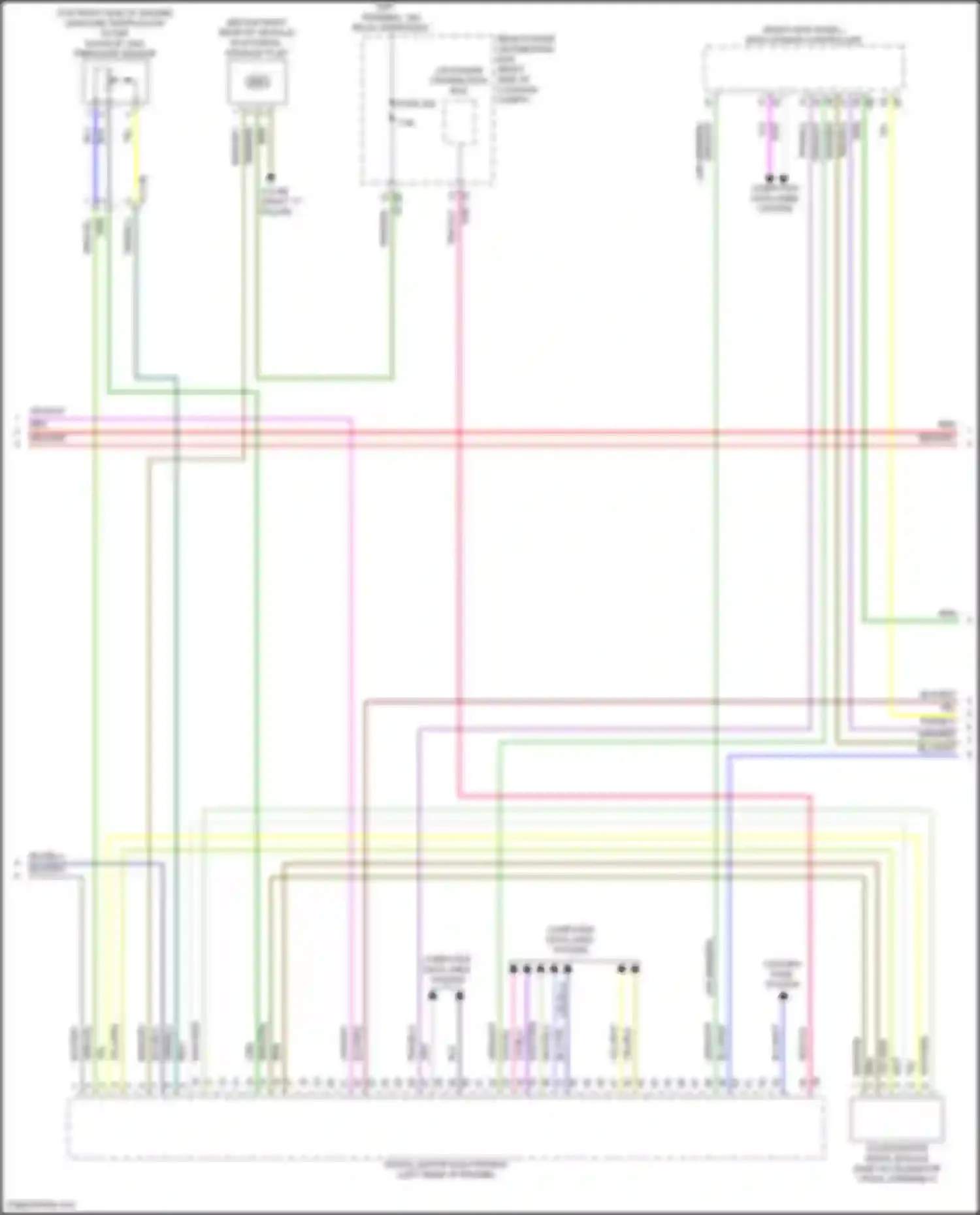 Wiring diagram fuse 203 for BMW 3 series G20/G21 facelift (2022-2024) (2 of 2)